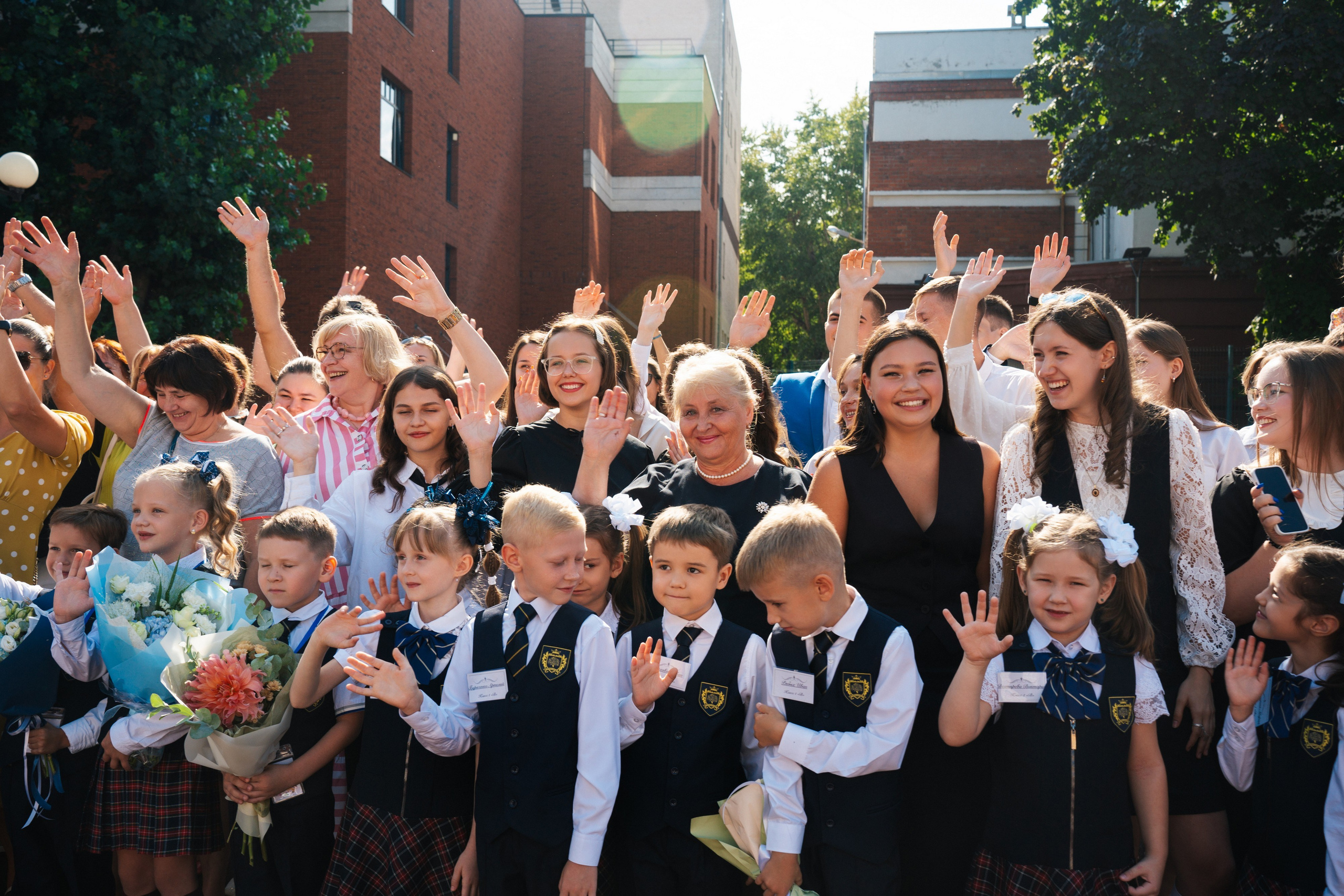 1 сентября | Школа им. Басова. Фотограф в Воронеже Ольга Космодемьянская