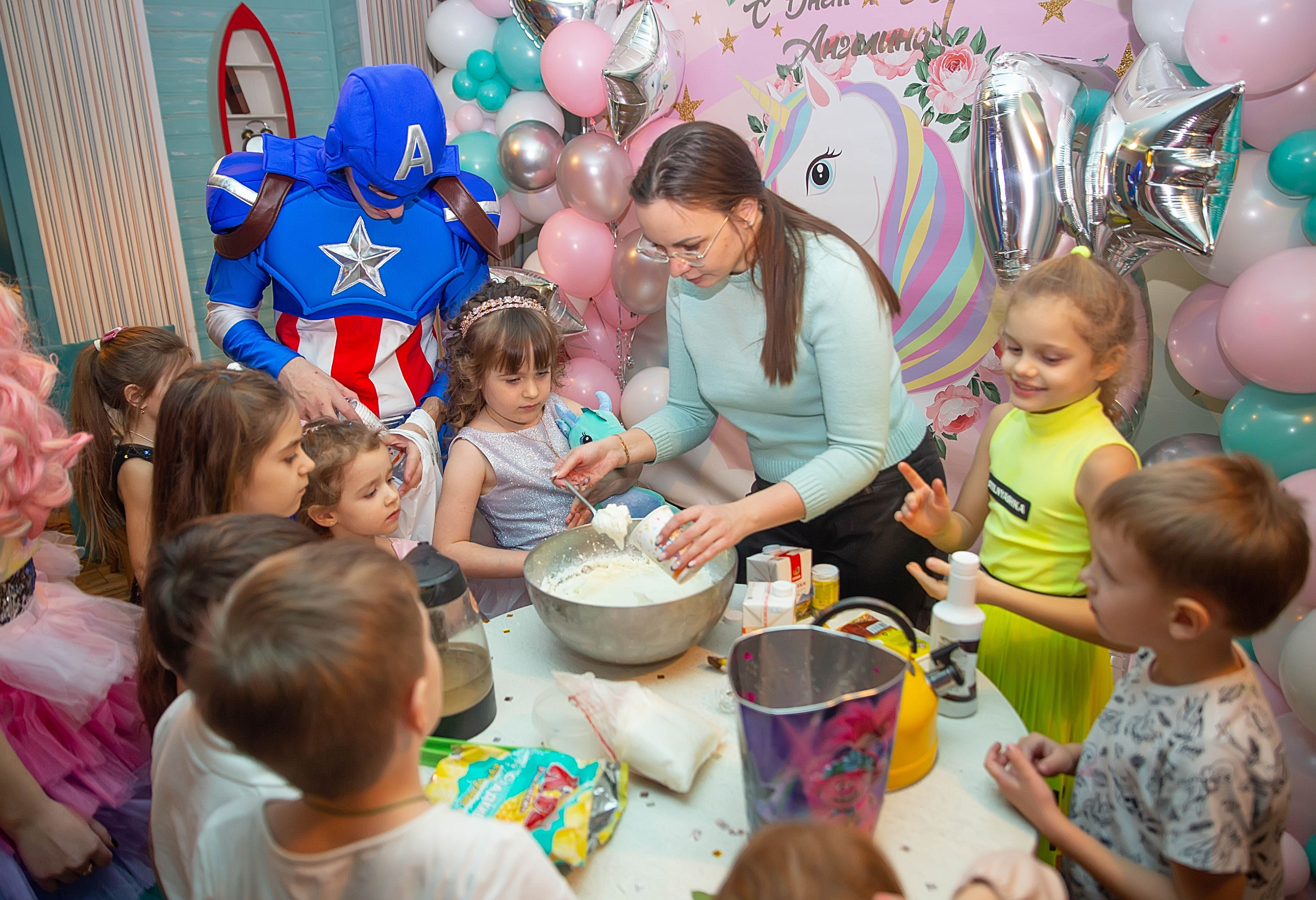 День рождения единорог. Семейный и детский фотограф в Нижнем Новгороде