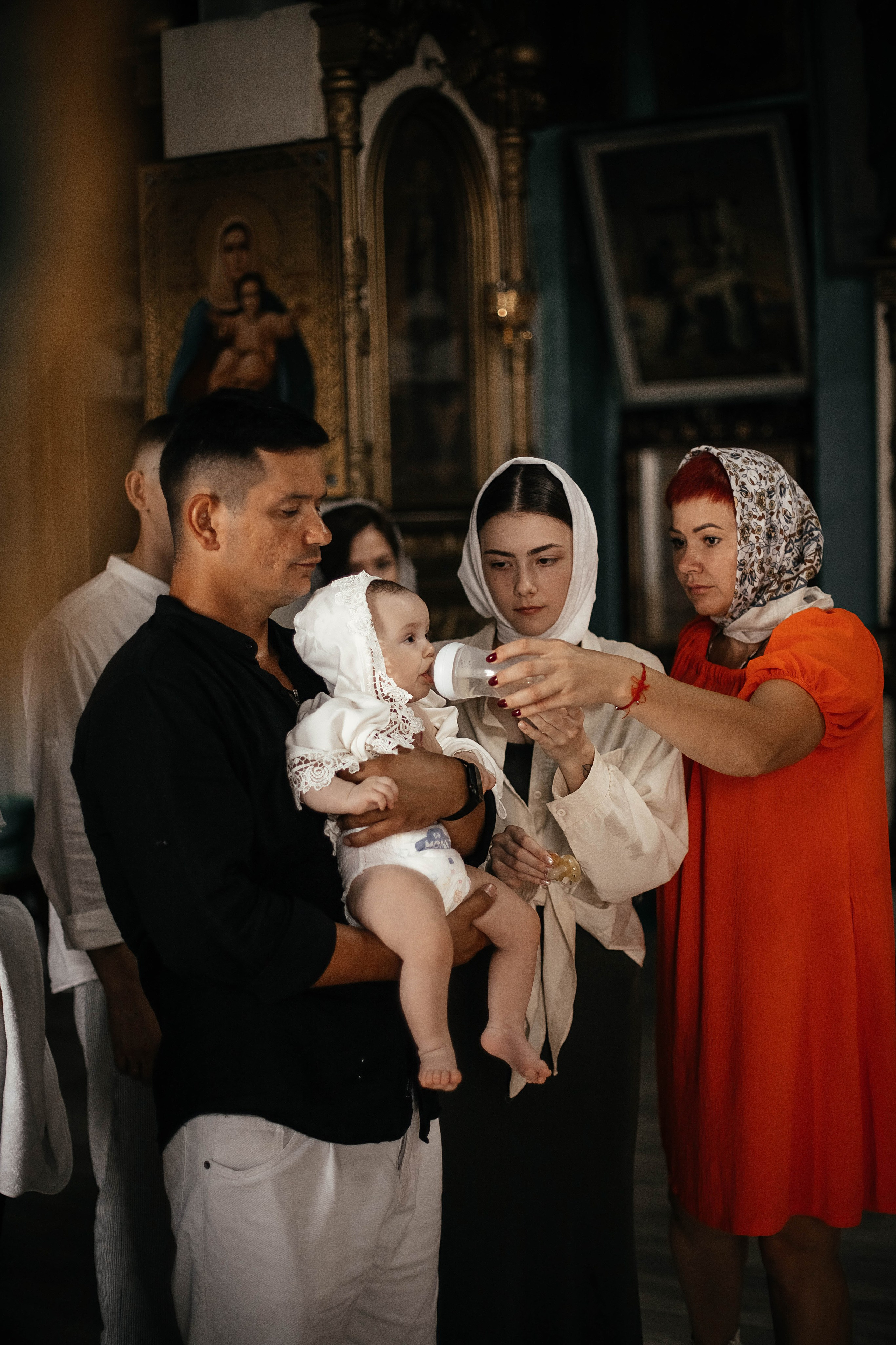 Таинство Крещения Мирославы. Фотограф Сальск Катерина