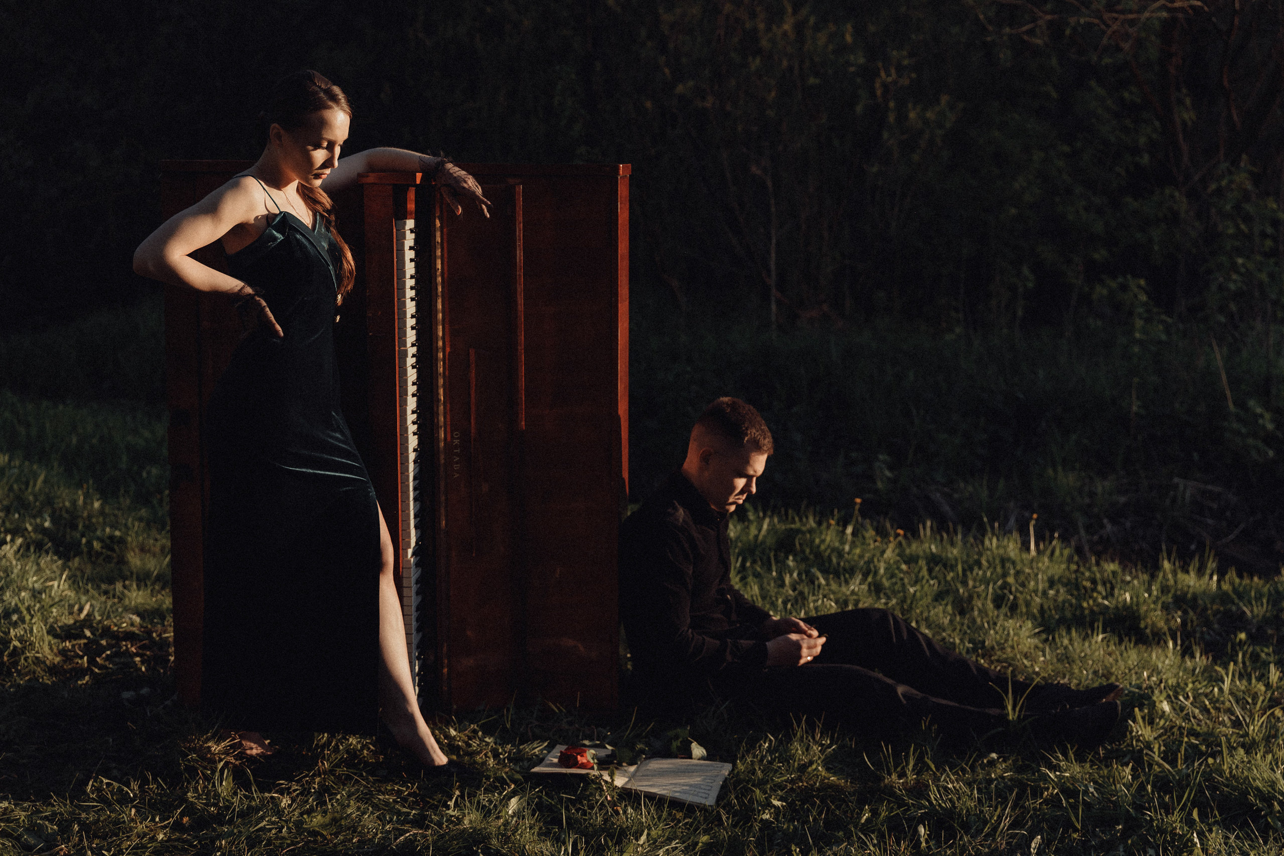 Sofia and Pasha and piano. Свадебный фотограф Казань Чебоксары Москва