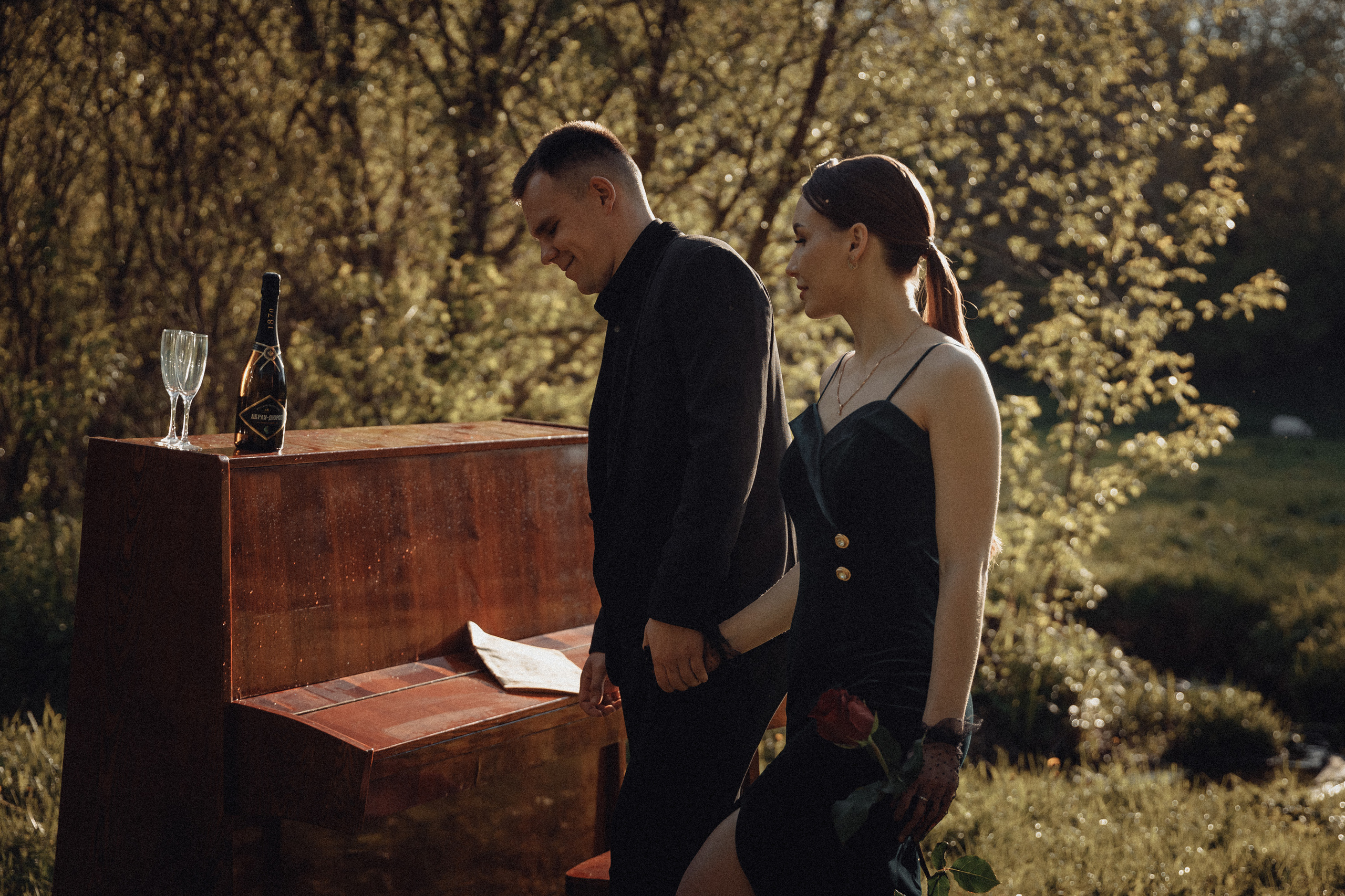 Sofia and Pasha and piano. Свадебный фотограф Казань Чебоксары Москва