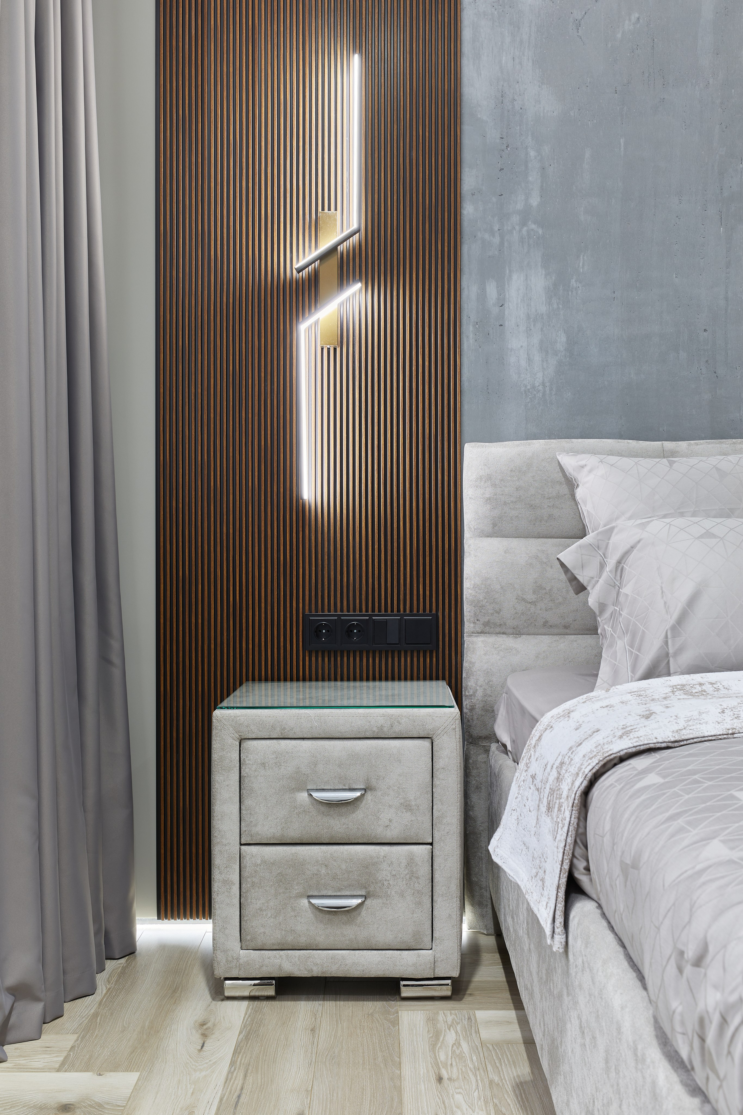 1-КОМНАТНАЯ С ДИЗАЙНЕРСКИМ РЕМОНТОМ В ЖК АЛЬПИЙСКИЙ КВАРТАЛ. Интерьерный фотограф в Сочи Анисимова Ольга