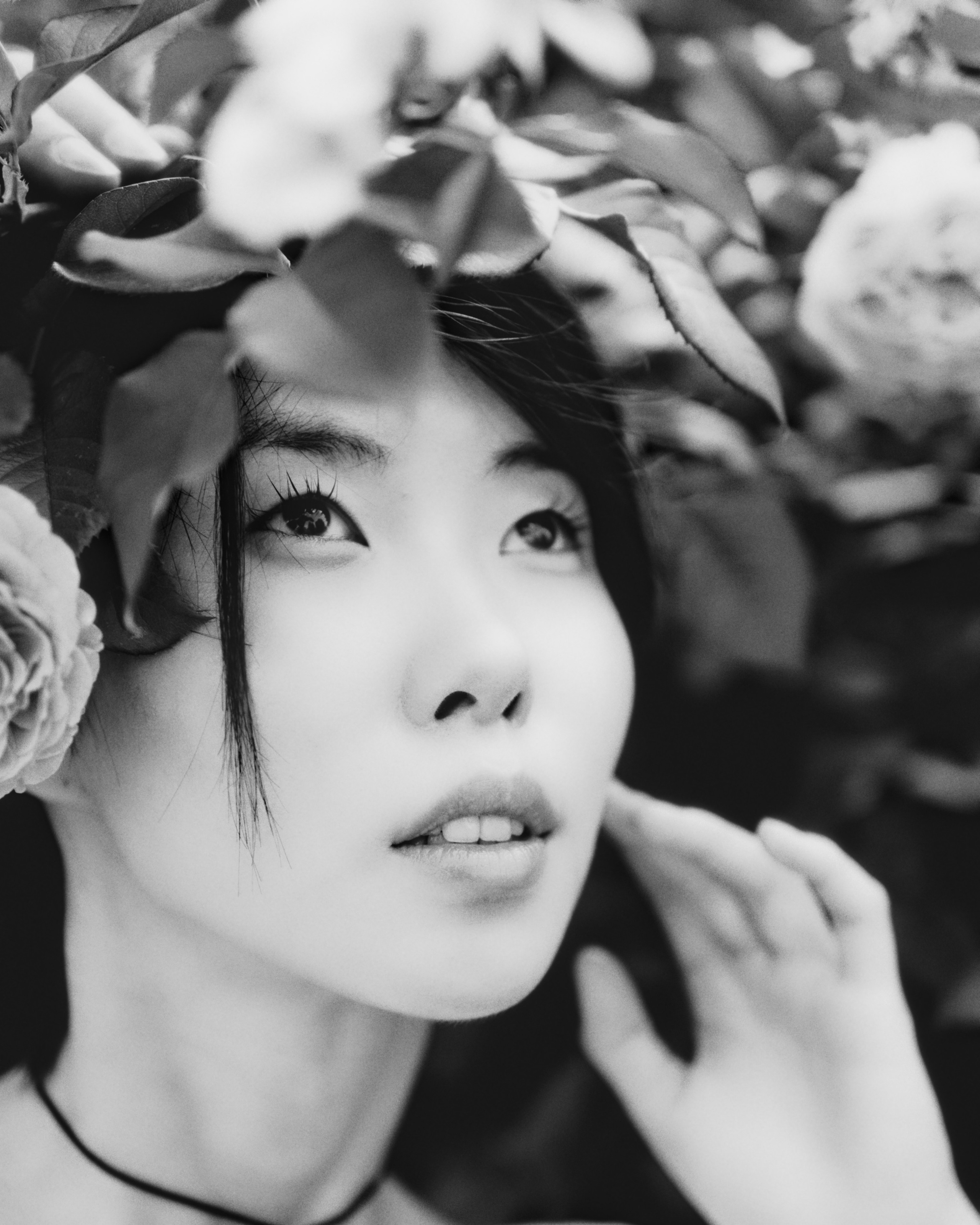 Портретная фотосессия с розами