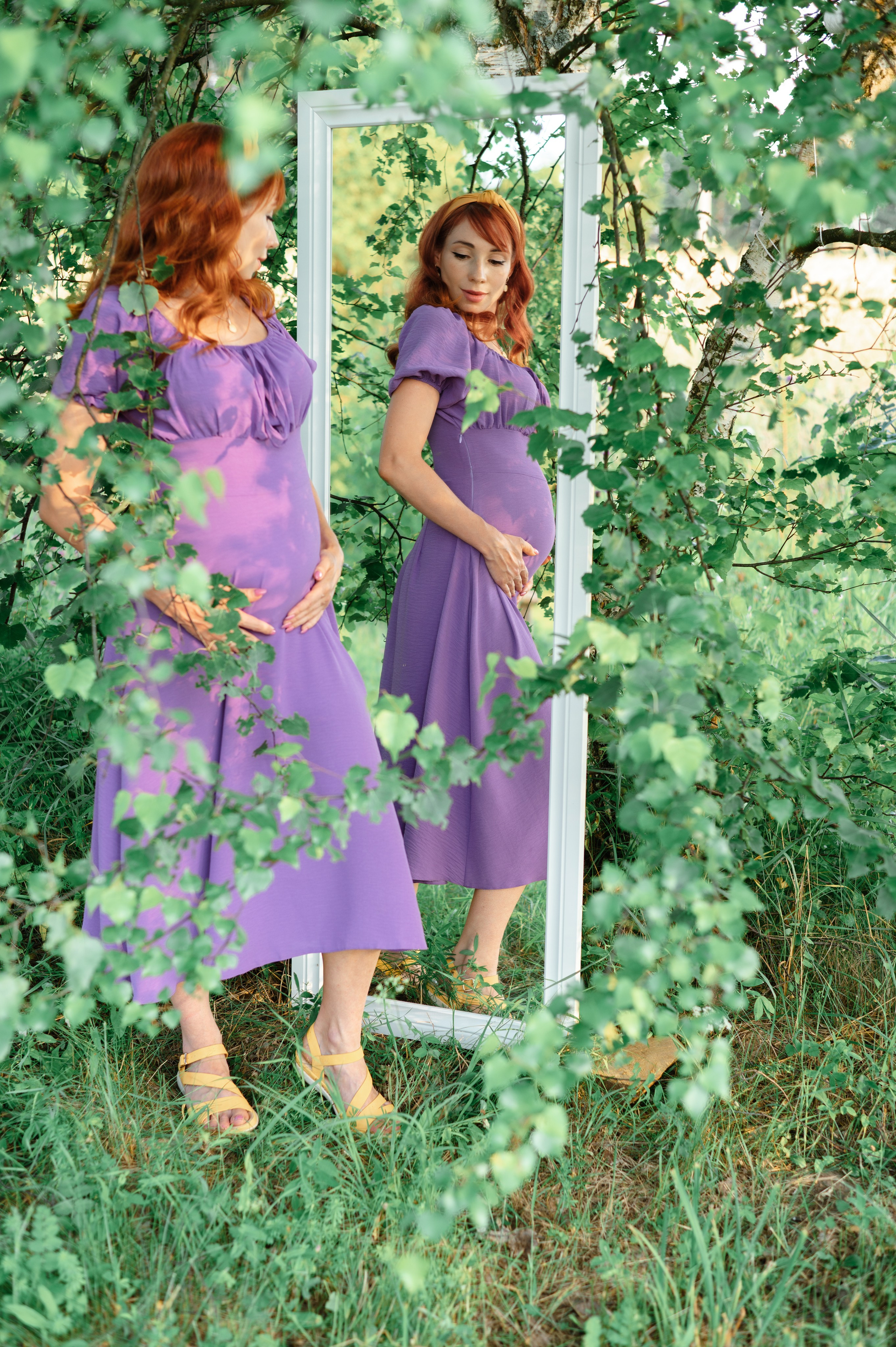 Фотосессия беременности в деревенском стиле. Фотограф в Кирове Инна Софронова