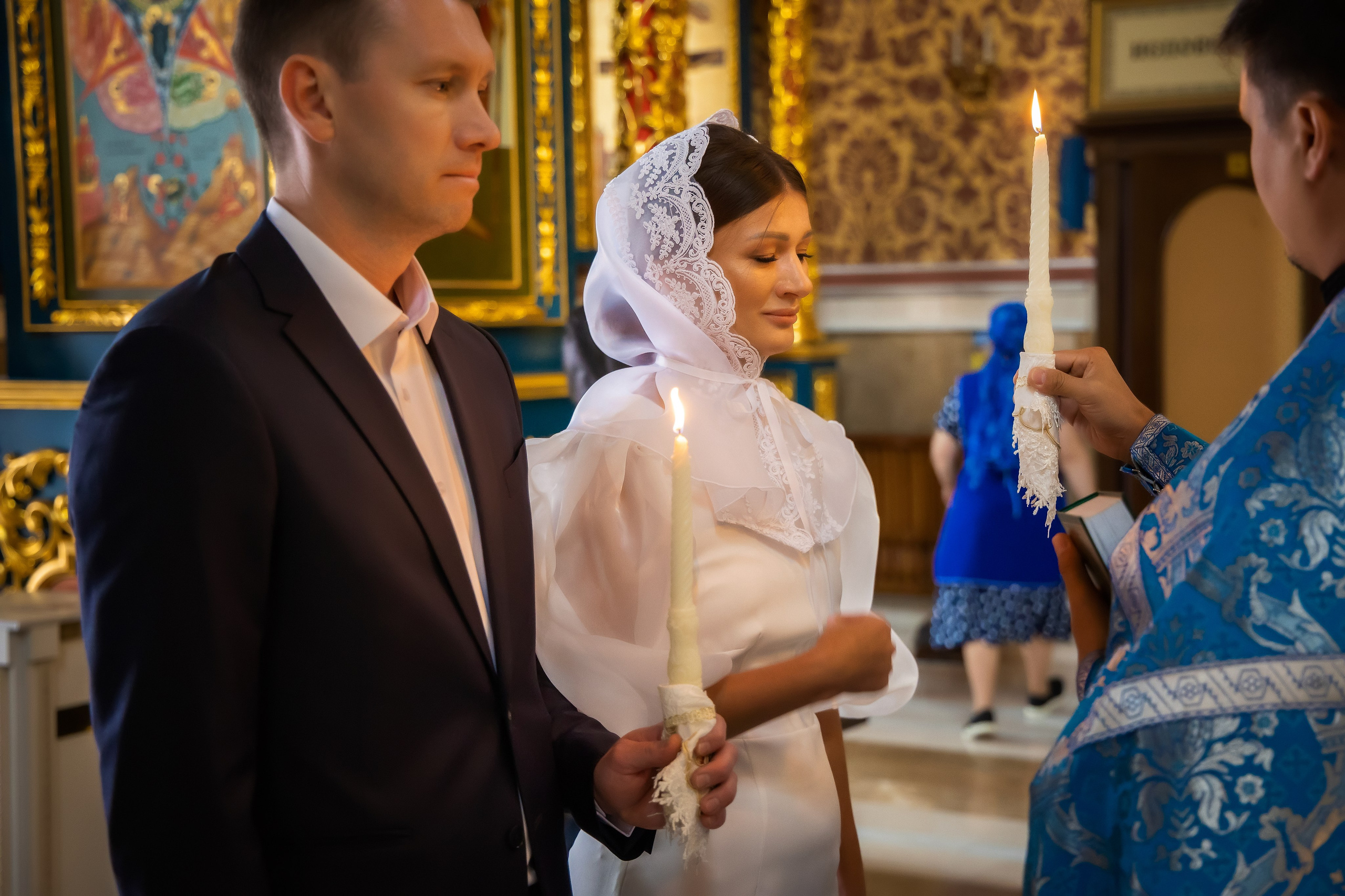 В Храме. Семейный и Свадебный фотограф в Астане Александр Астапов