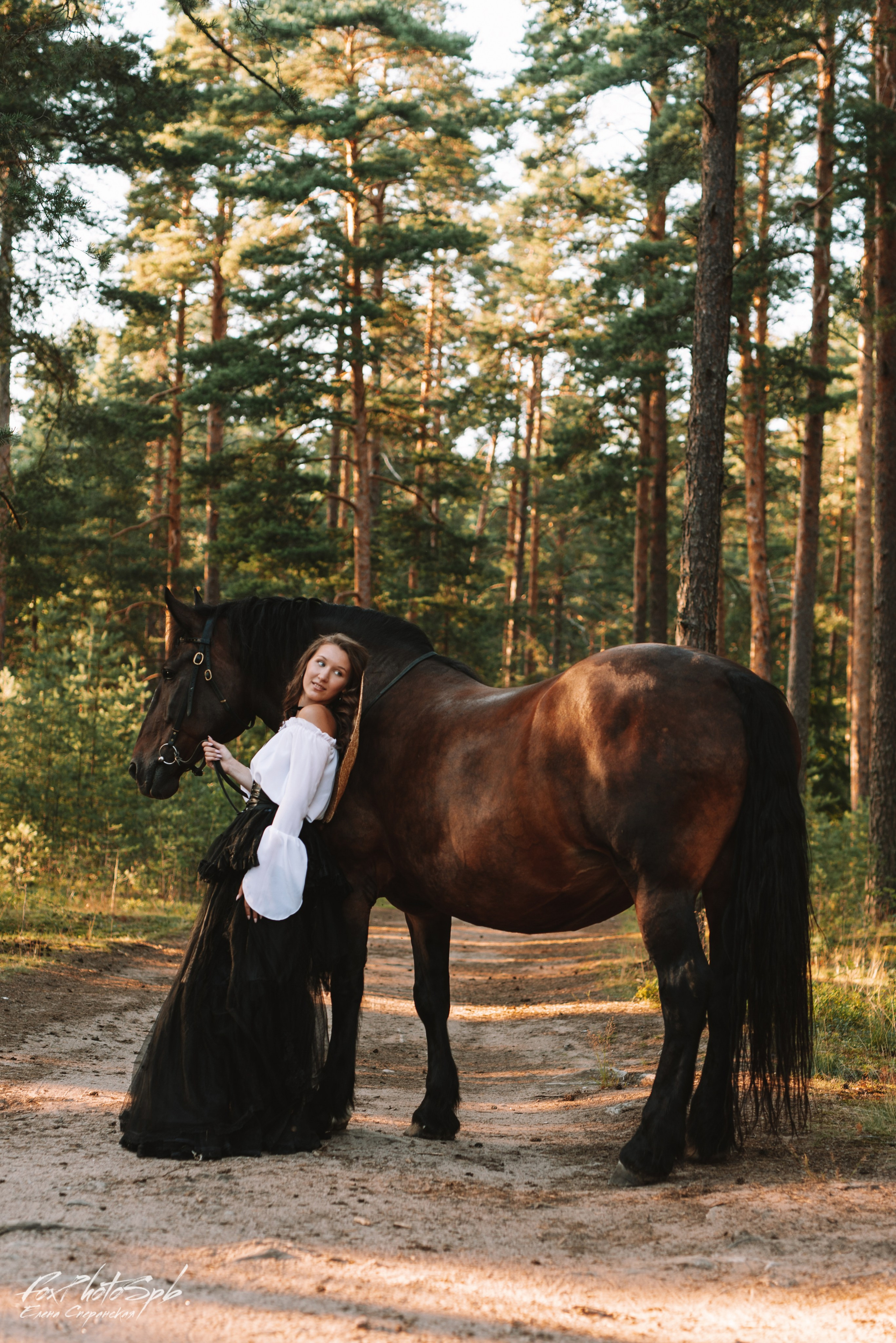 С лошадками. Фотограф в Санкт-Петербурге и Ленинградской области