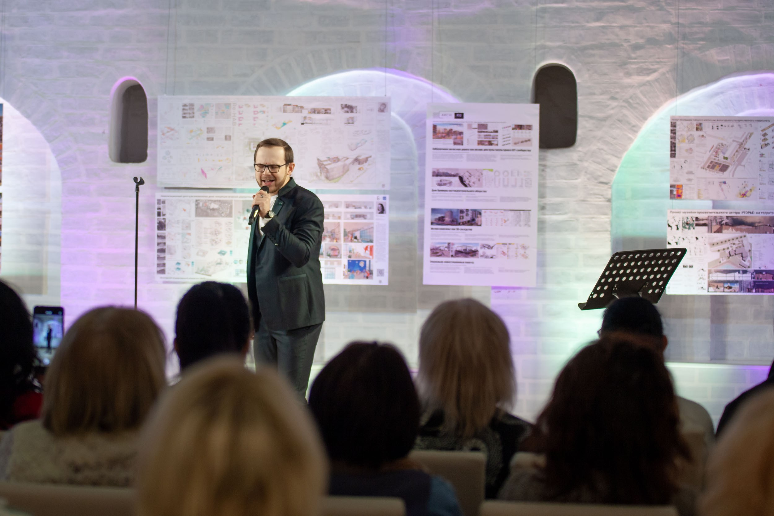 Съемка концерта в Вологде