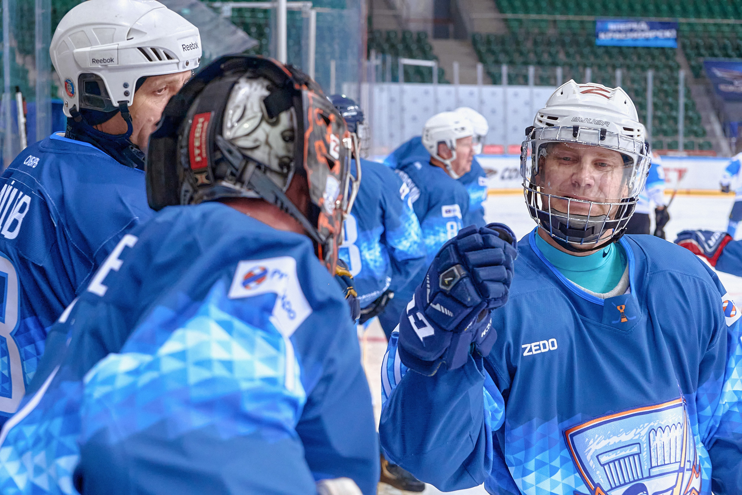 Платинум Арена — Хоккей — РусГидро. Фотограф Яковлев Роман — Красноярск