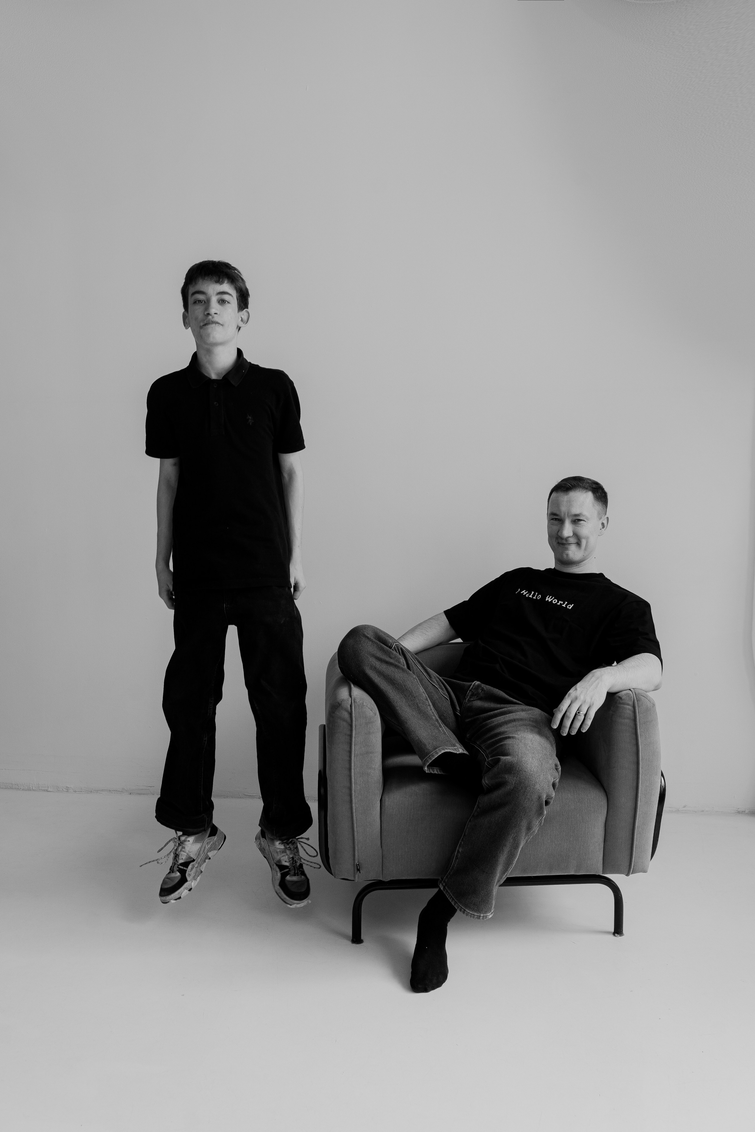 Отец и сын. Андрейко Надежда