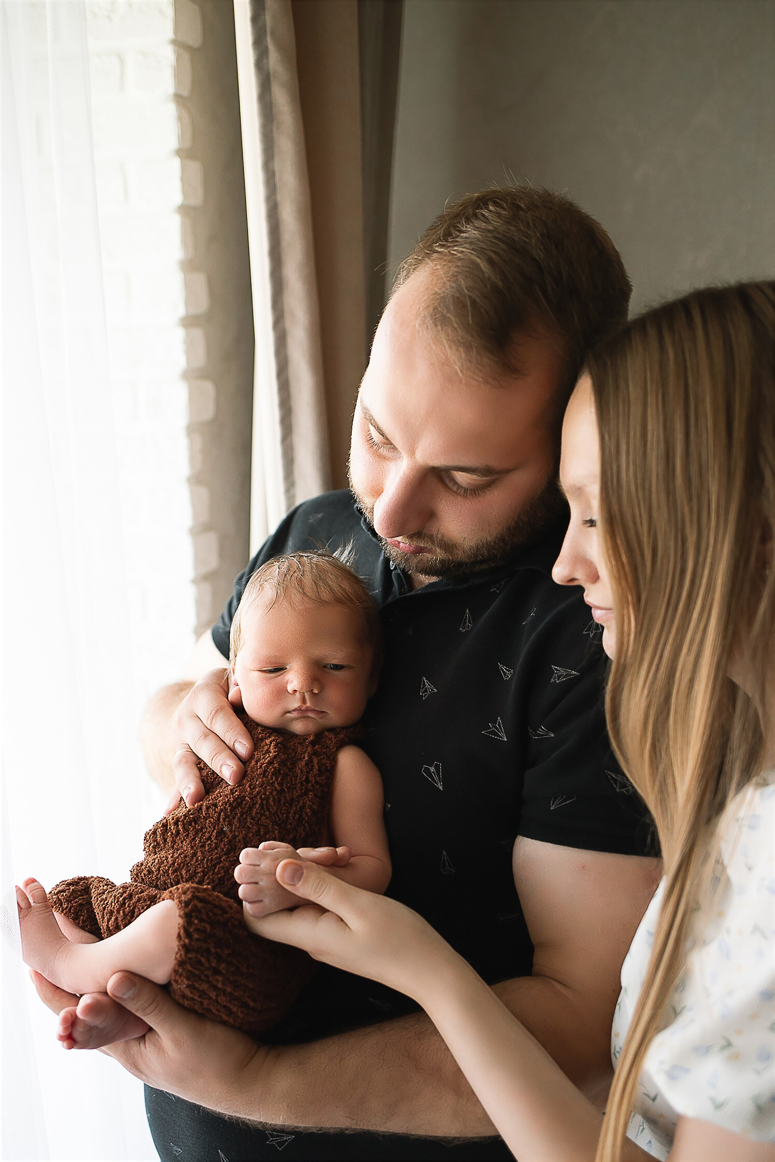 Фотосессия новорожденного. Фотограф новорожденных в Новосибирске