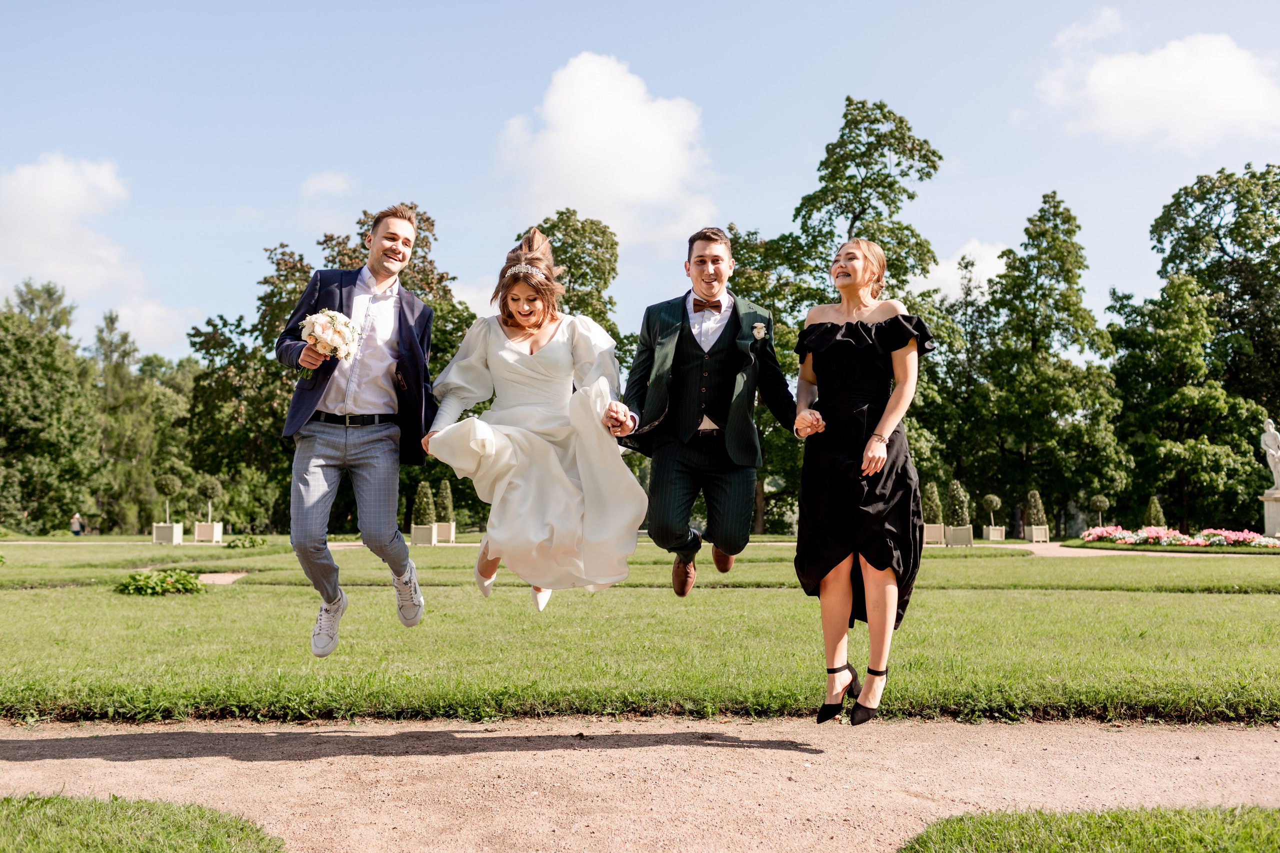 Свадебная фотосессия в Пушкине. Свадебный фотограф Кирилл Белый