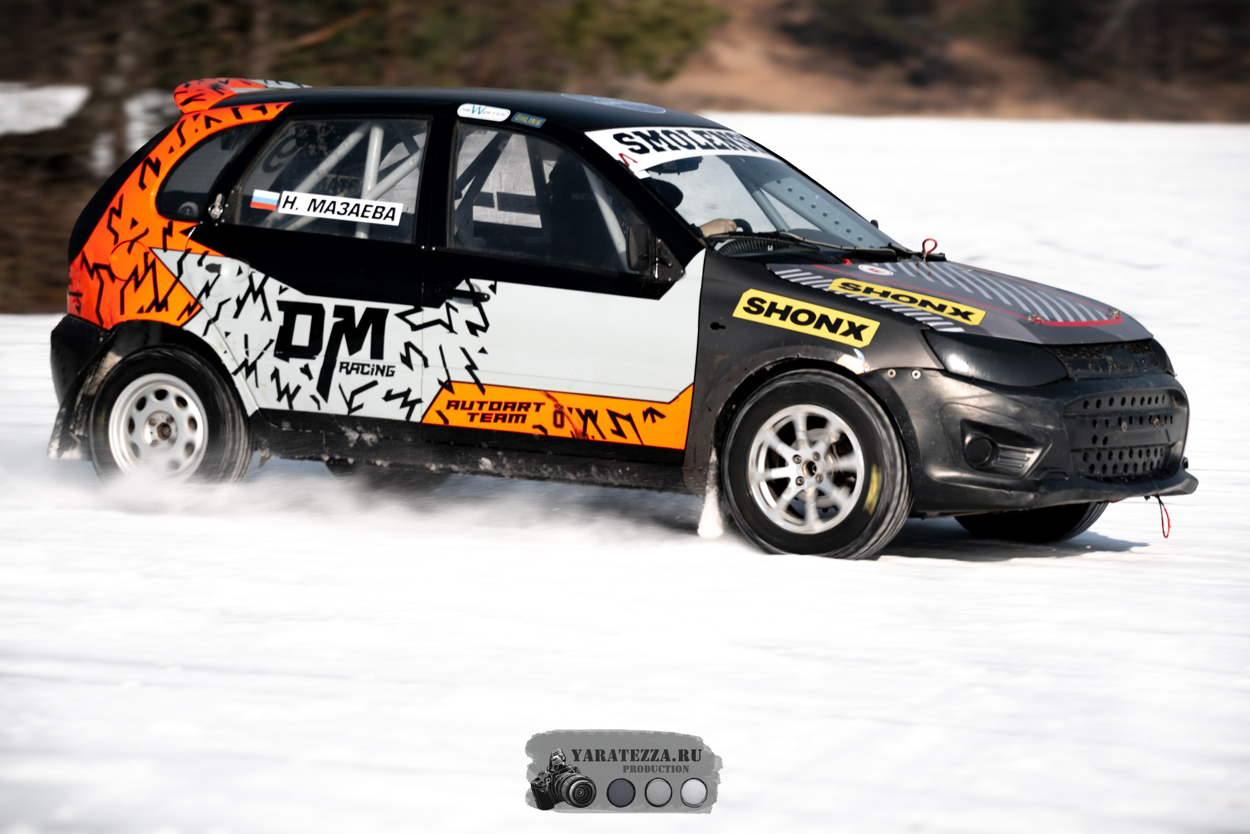 Тренировочный день на ледовой трассе. Yaratezza production