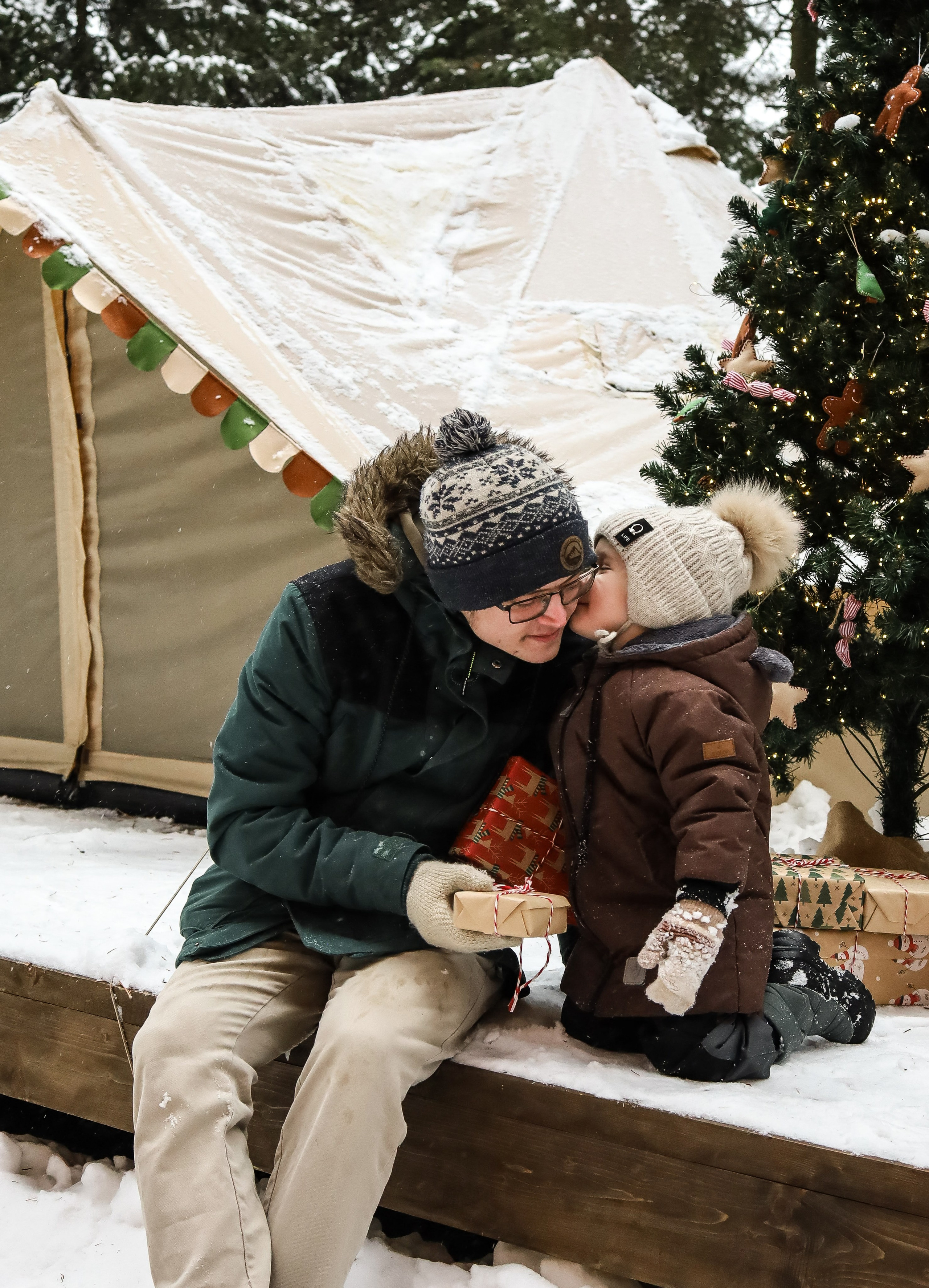 Лес зима. Семейный фотограф в Кемерово Мария Дорожко