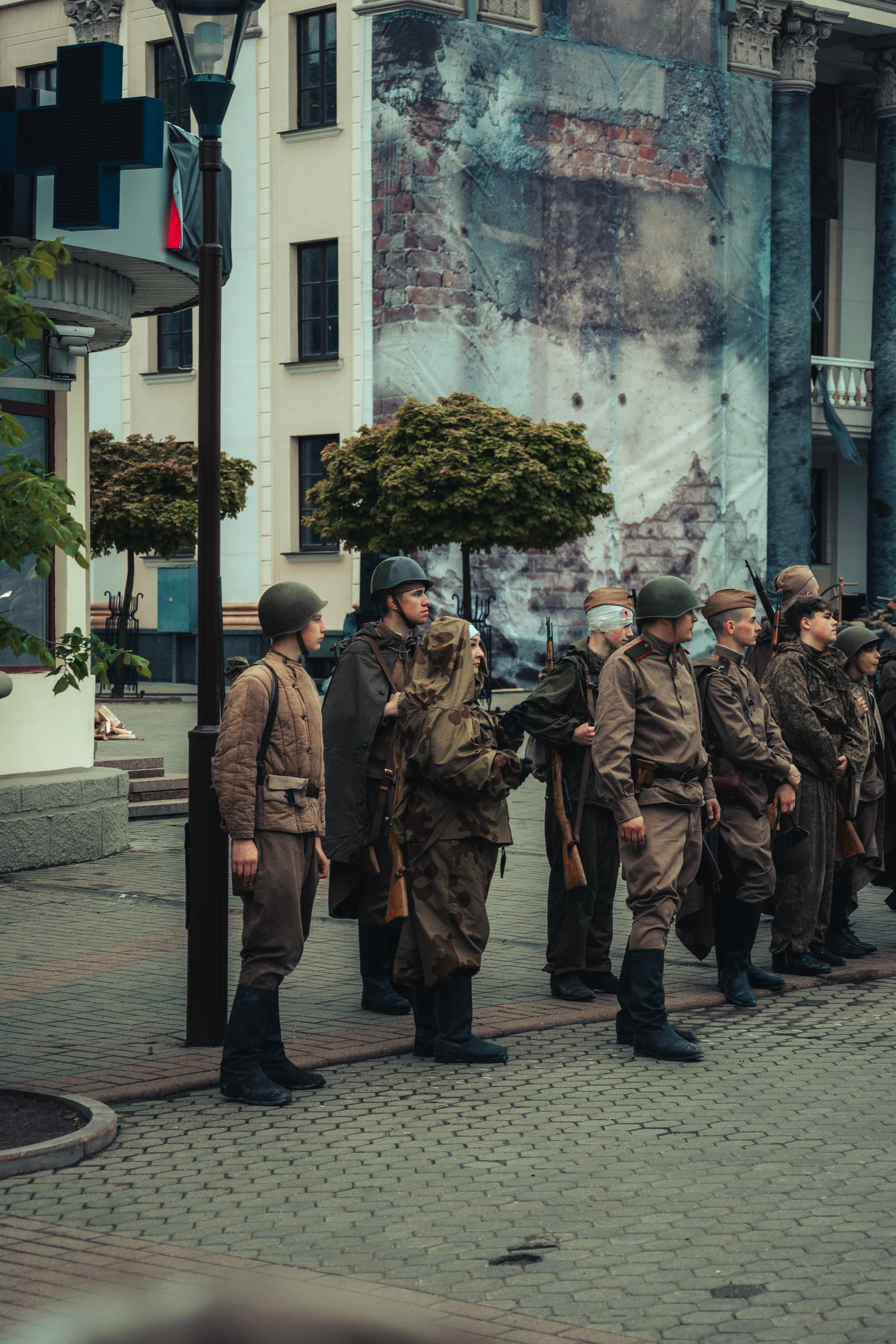 Реконструкция взятия рейхстага. Photographer Vladislav Voronovich
