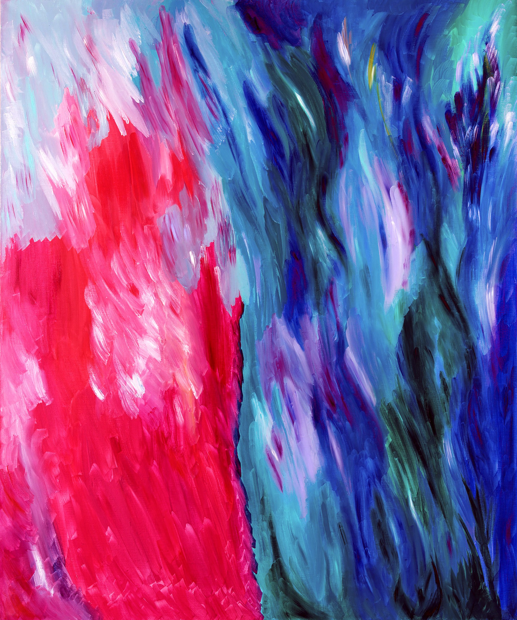 Беседа, 120х100 см, холст, масло.