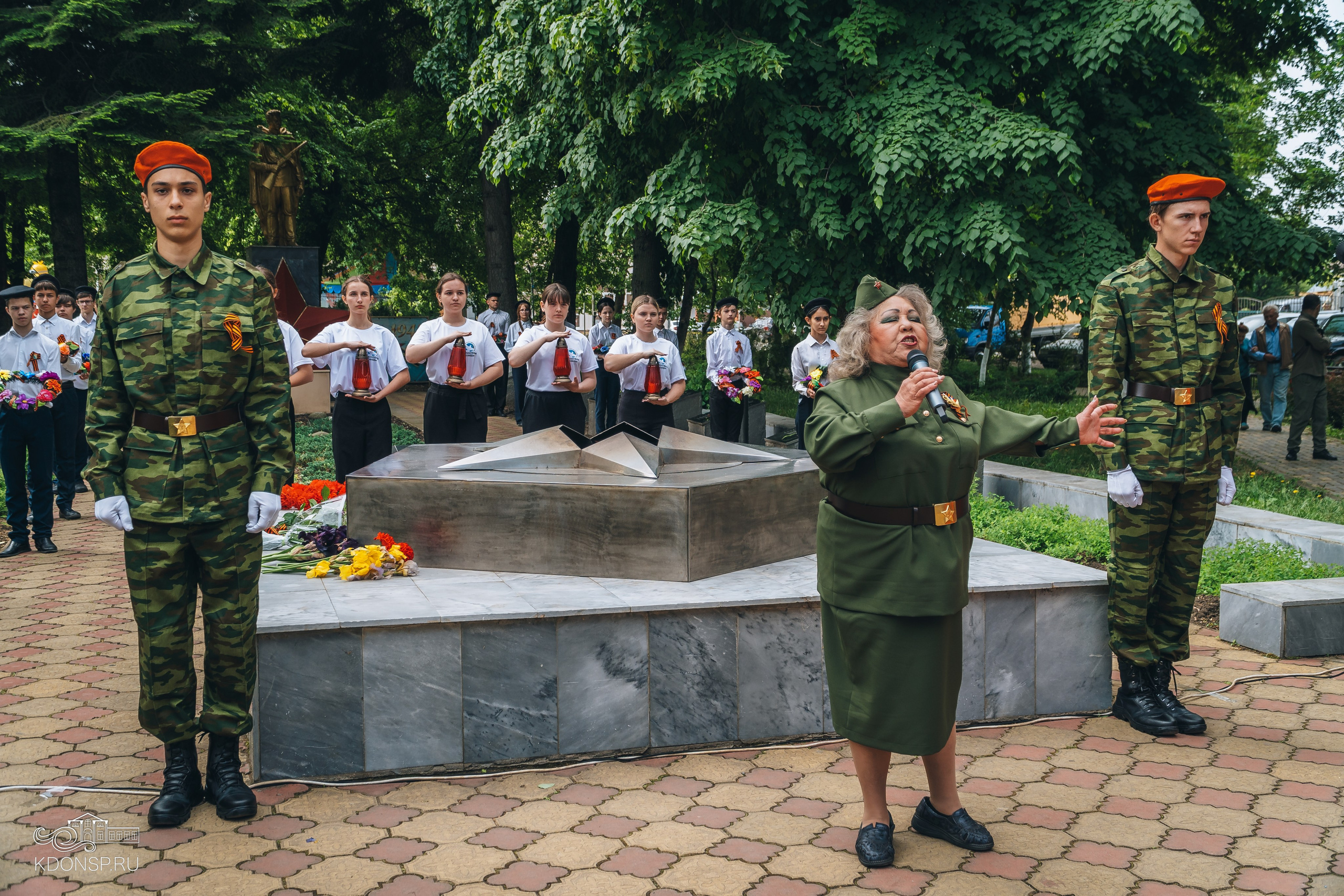 Гражданско — патриотическая акция — «Мы помним». Новотитаровский Дом культуры
