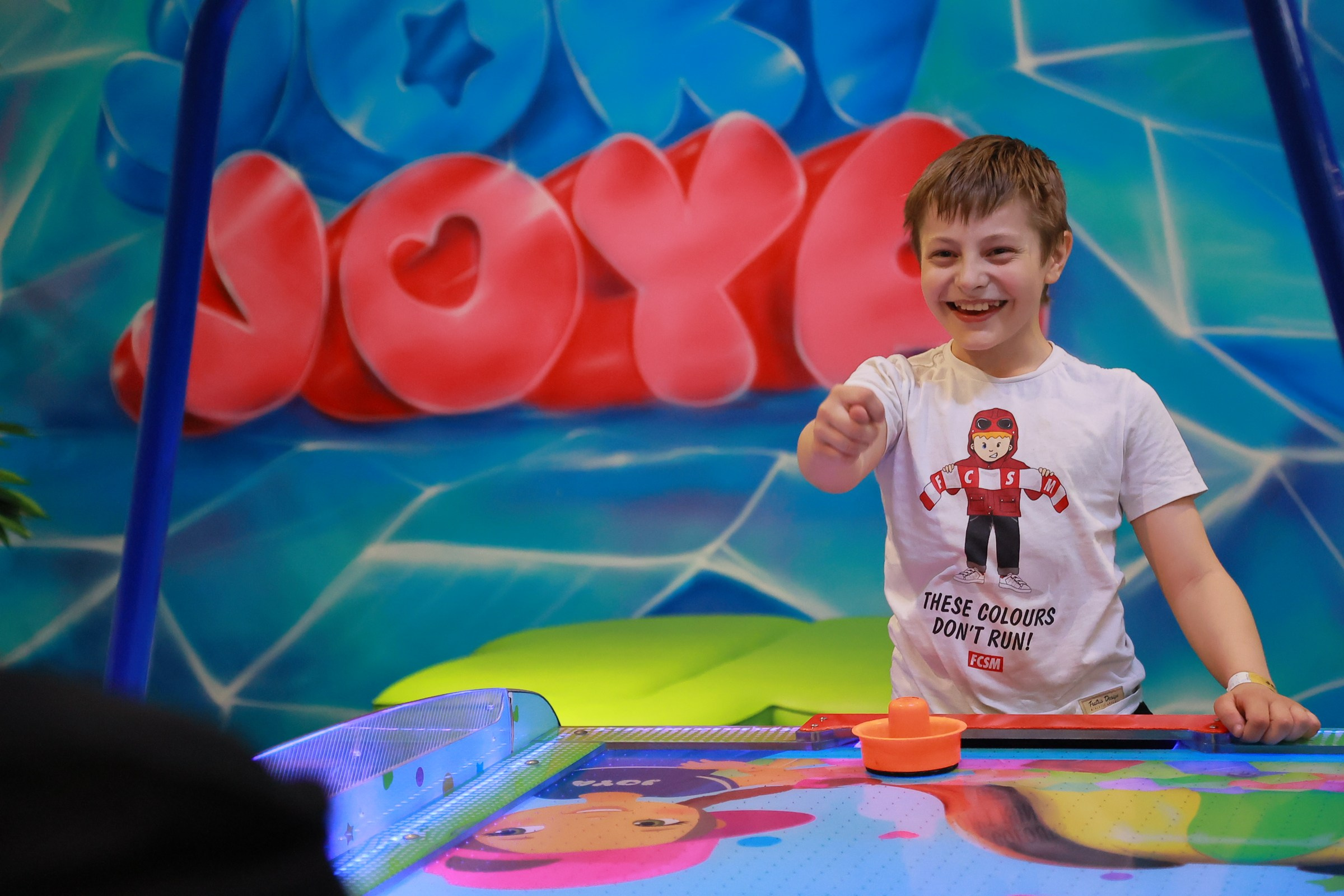 Семейный поход в игровой центр. Выпускные альбомы в Москве и Московской области