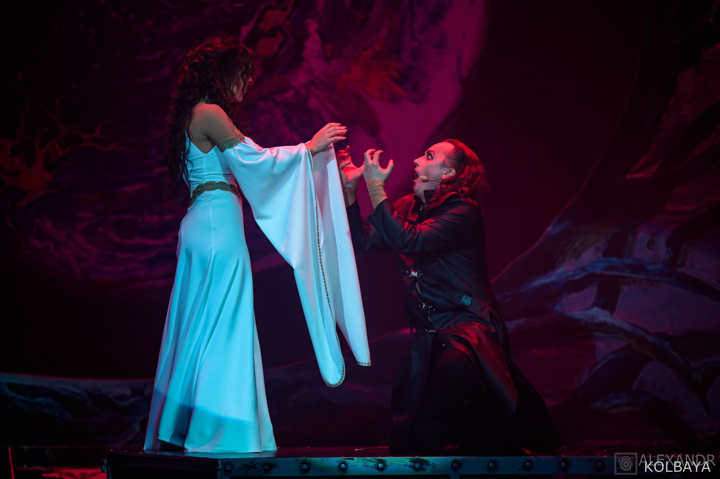 Мюзикл Дракула. Концертный и театральный репортажный фотограф в Москве Александр Колбая