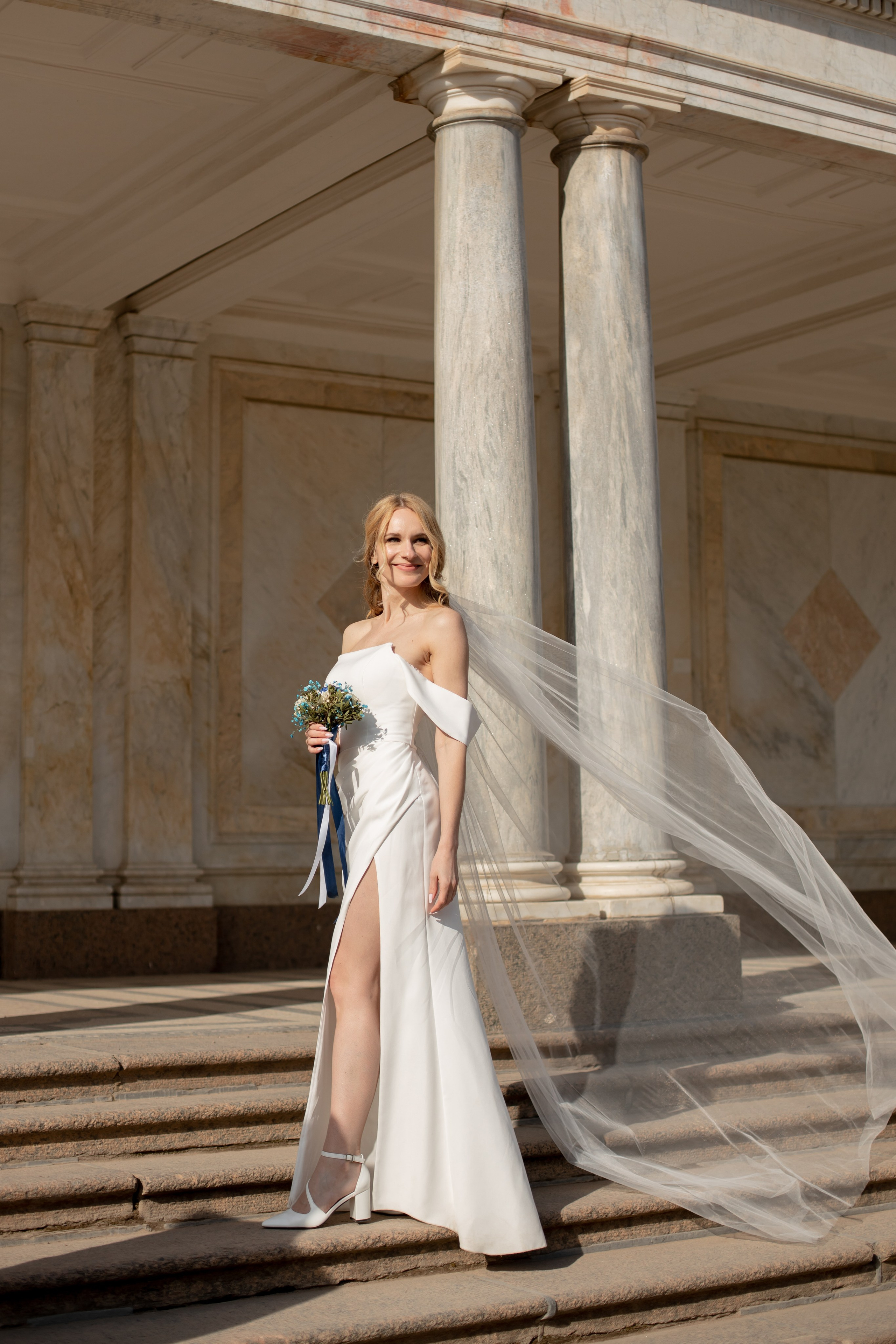 Петергоф / ЗАГС + прогулка. Свадебный и семейный фотограф в Москве Диана Левченко