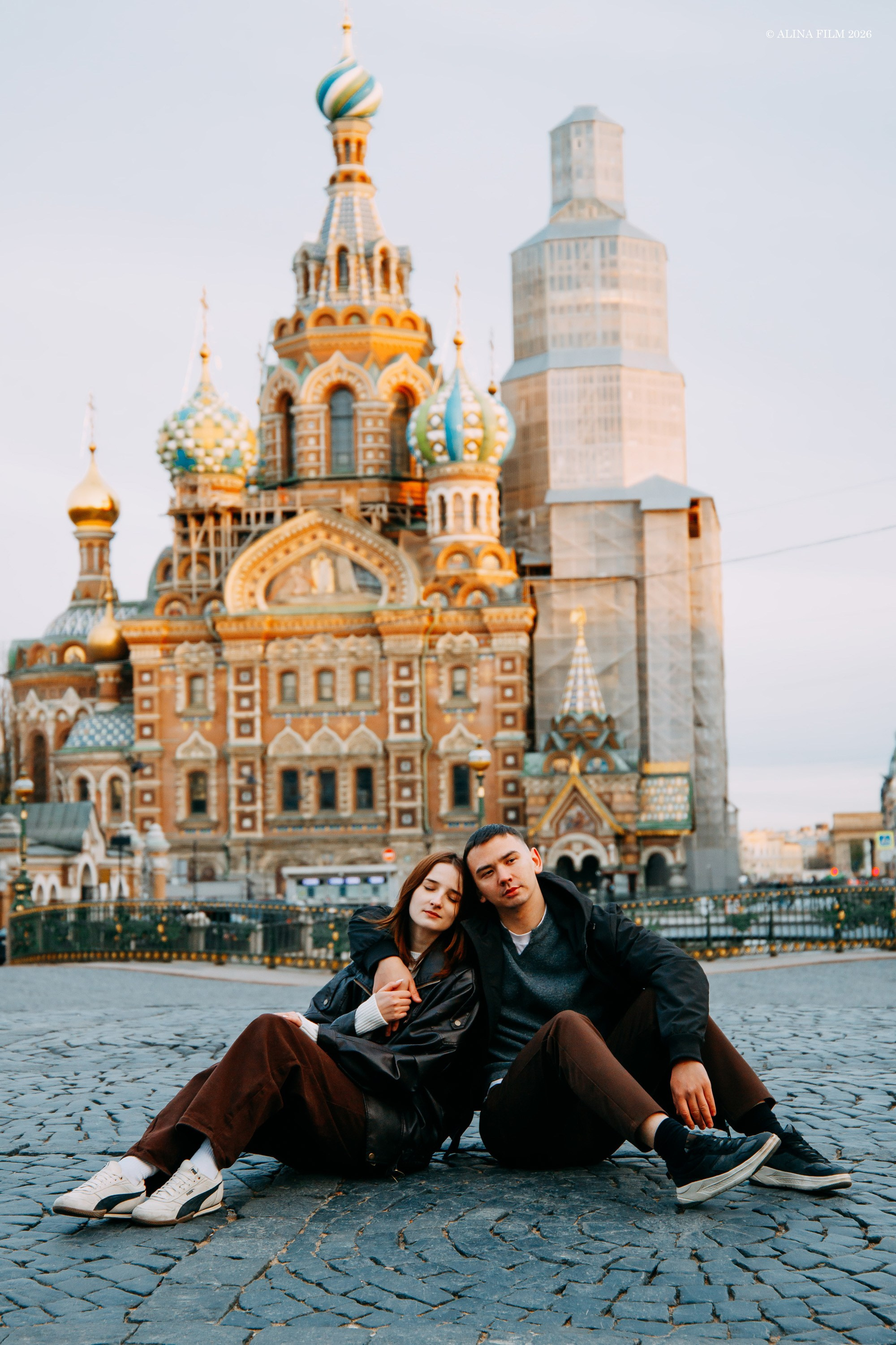 Фотопрогулка у Казанского и Спаса на крови. Фотограф в Санкт-Петербурге Alina Film