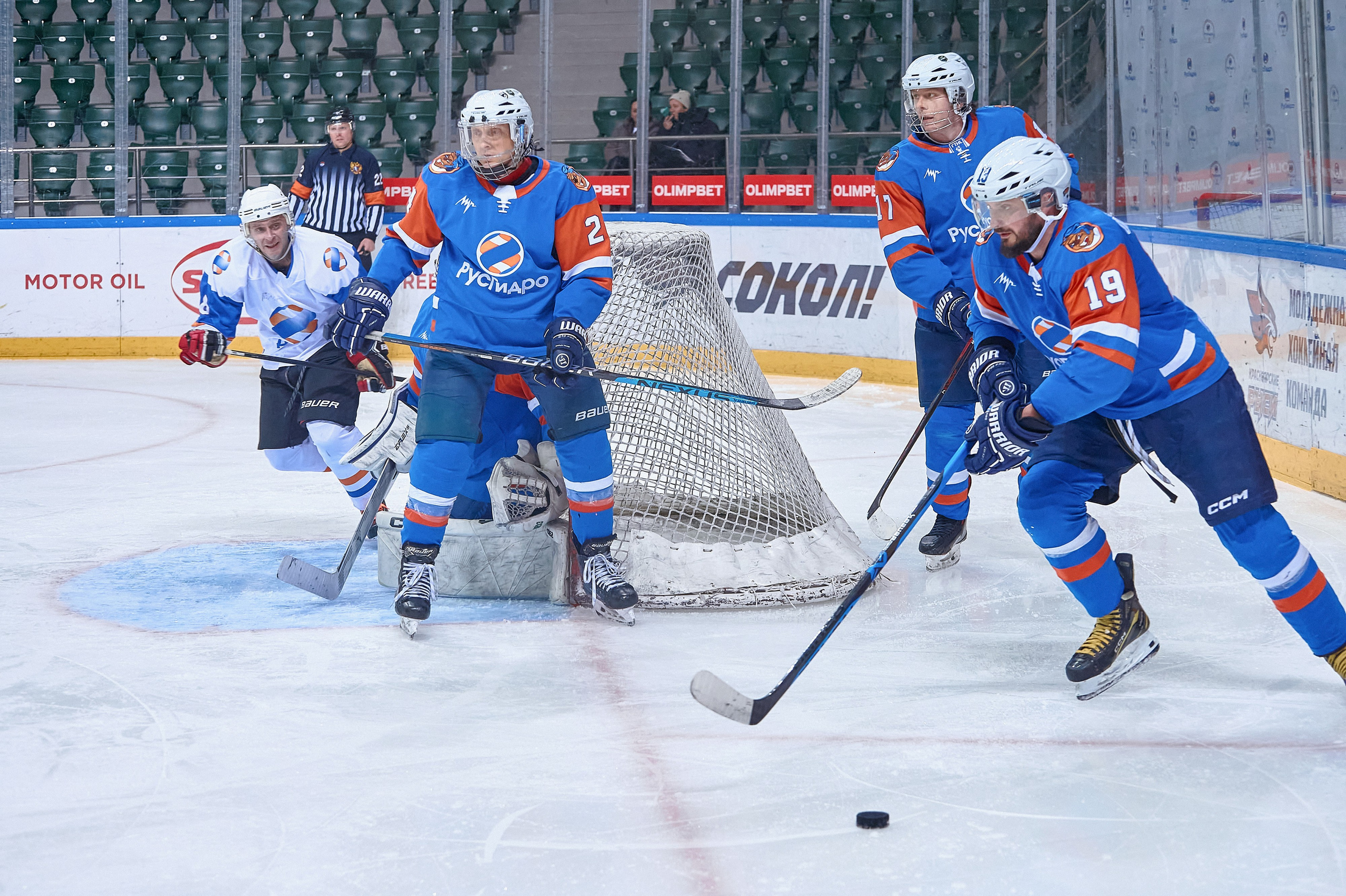 Платинум Арена — Хоккей — РусГидро. Фотограф Яковлев Роман — Красноярск
