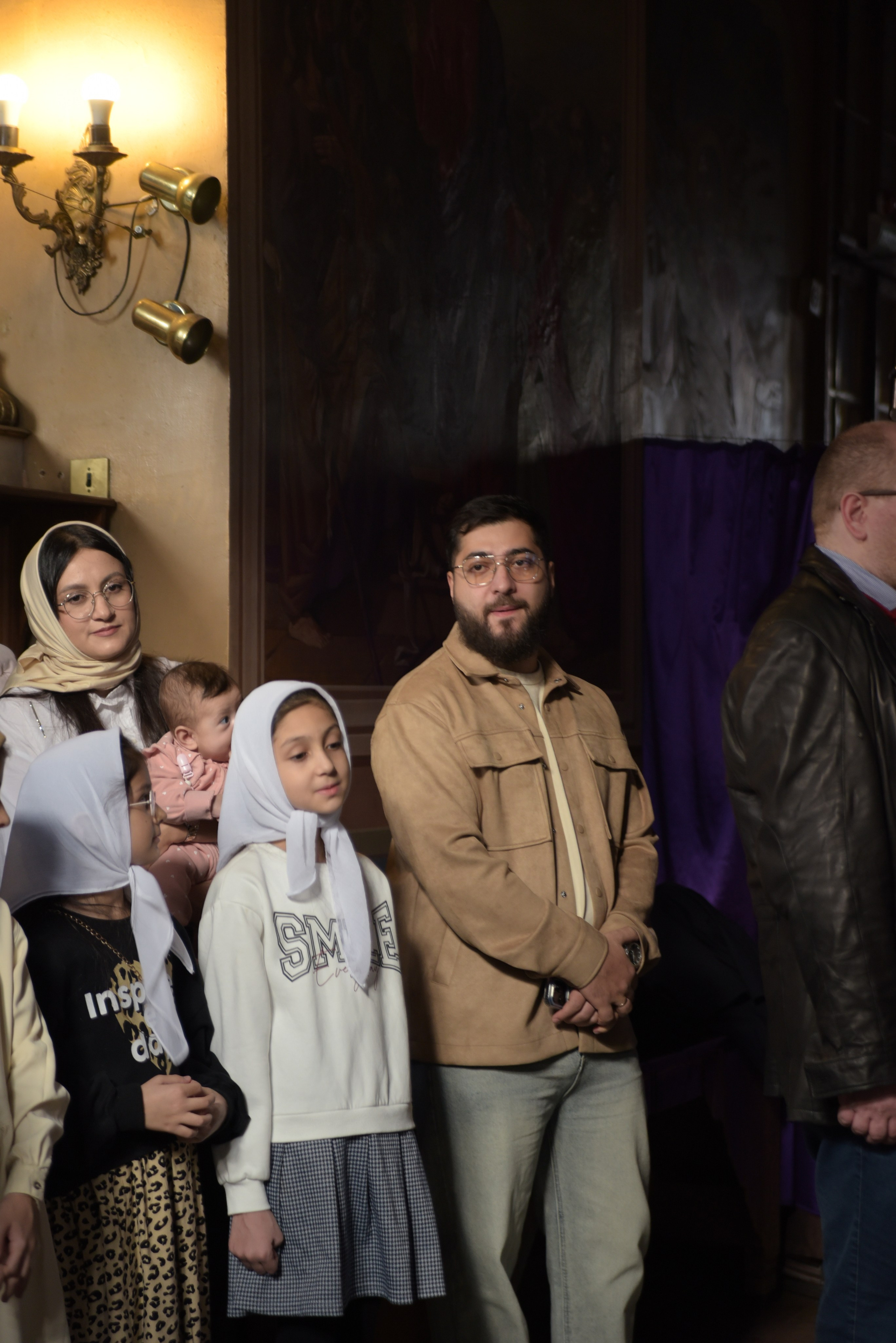 Таинство крещения Савва Храм Воскресения Словущего в Даниловской Слободе. Фотограф Лола Волна, город Москва