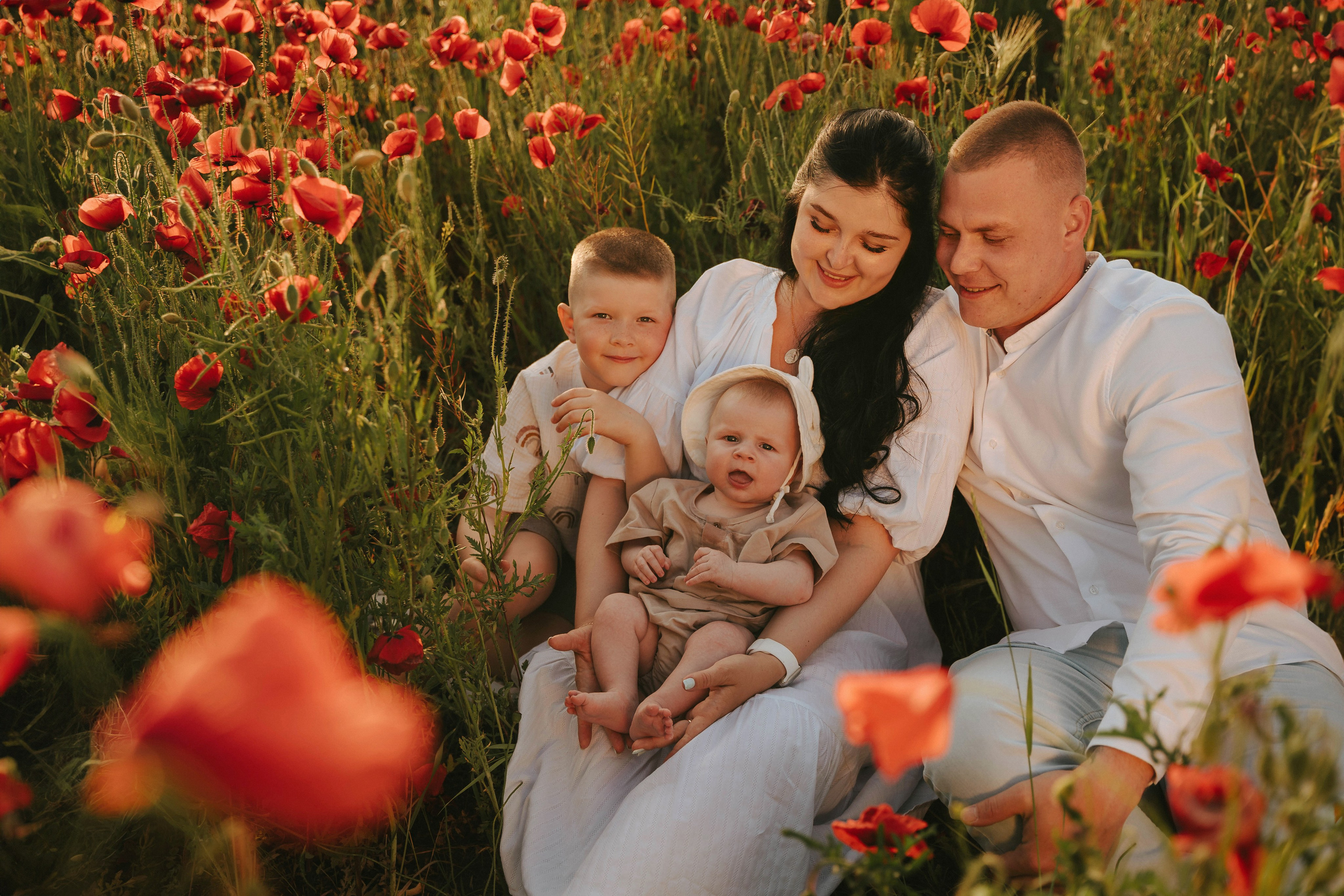 В маках. Татьяна Тагель