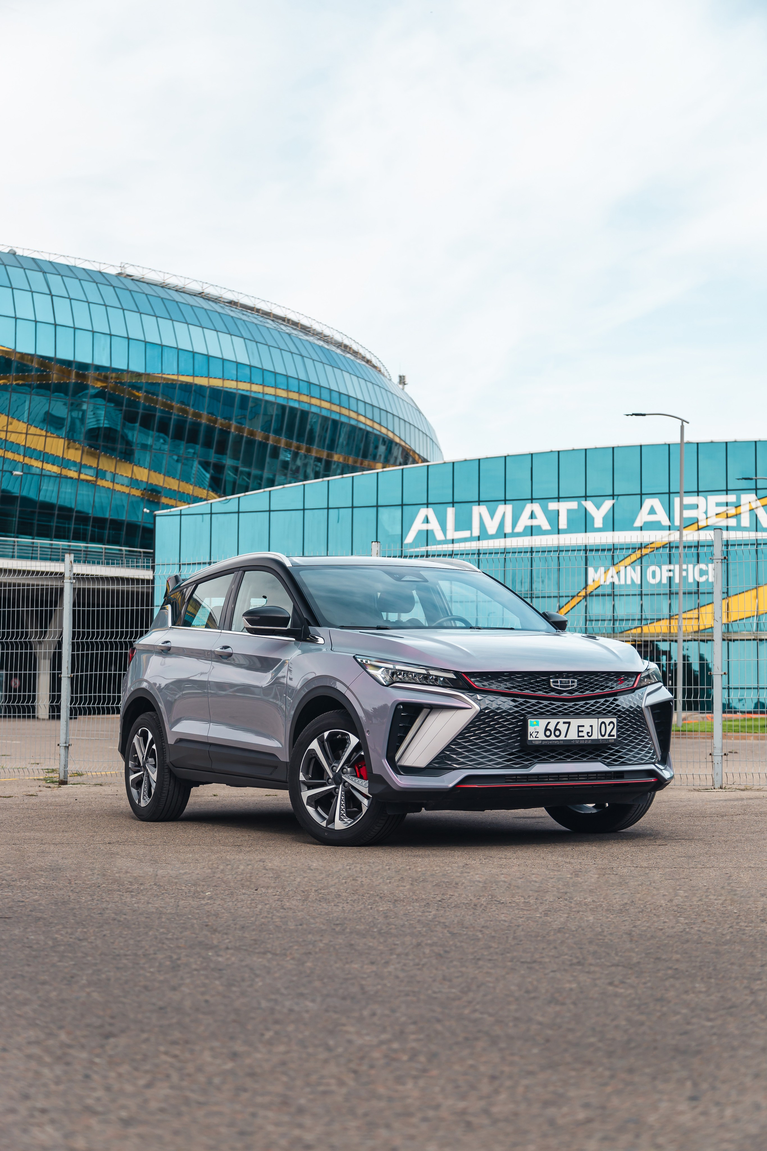 GEELY COOLRAY. Рекламный и портретный фотограф в Алматы — Серекпаев Танирхан