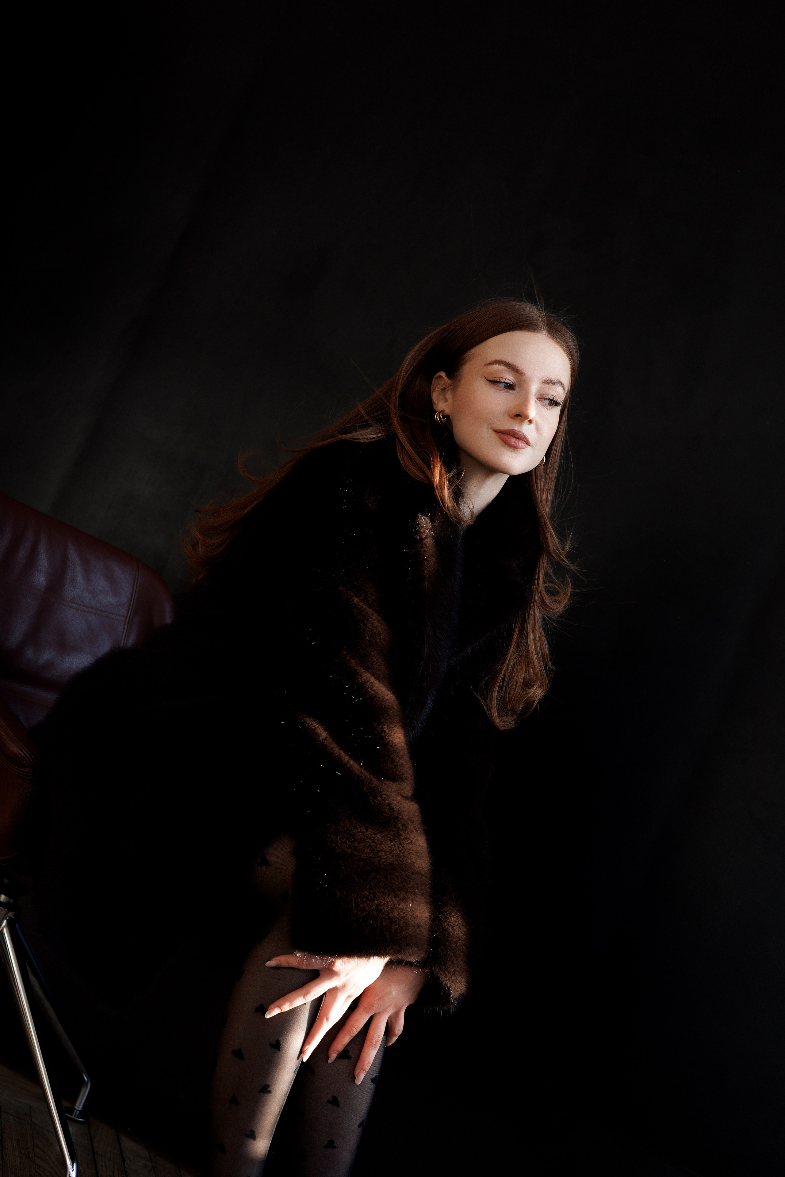 Женский портрет в студии. Фотограф Минск