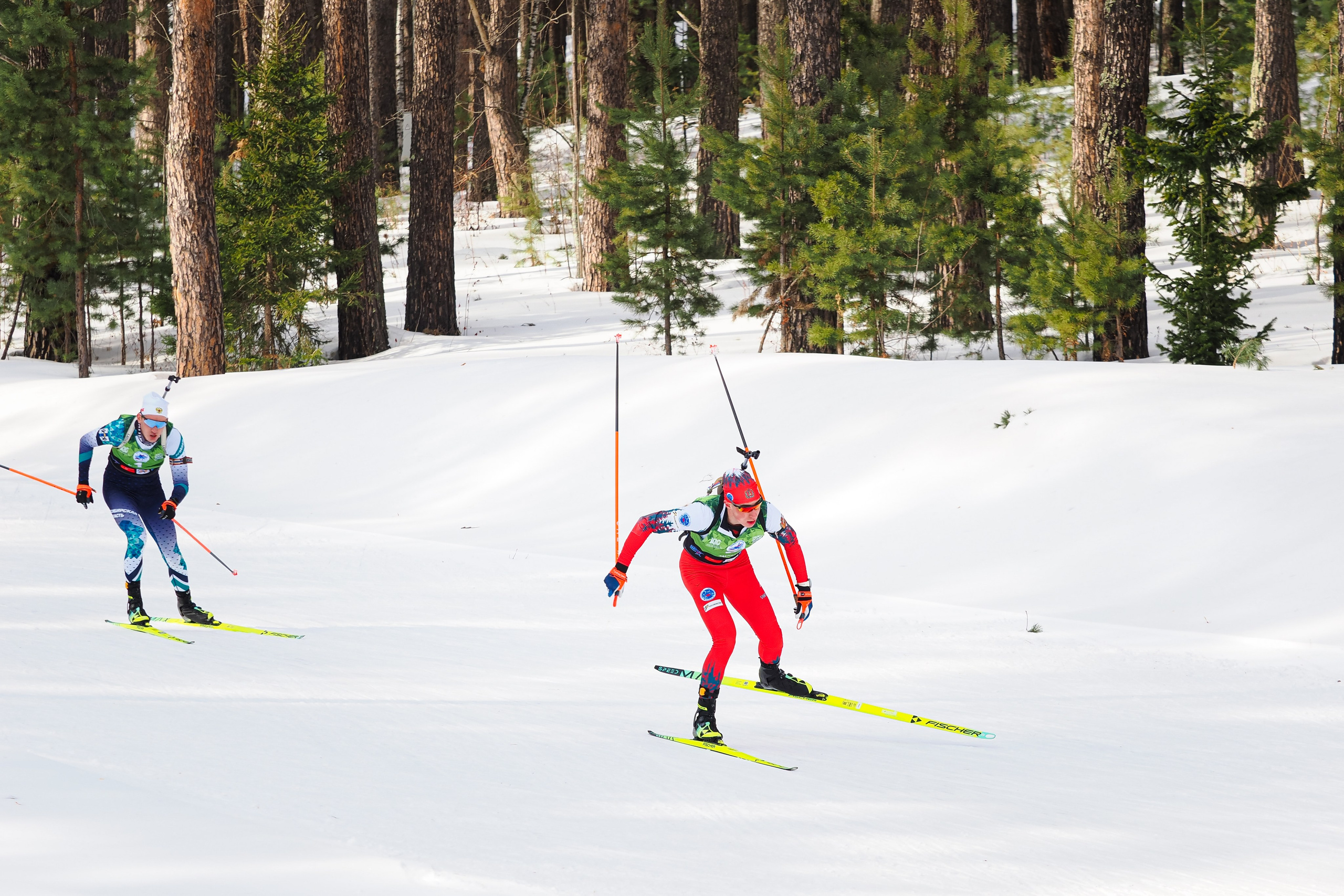 Биатлон / Первенство России. Репортажный фотограф Алексей Козьмин