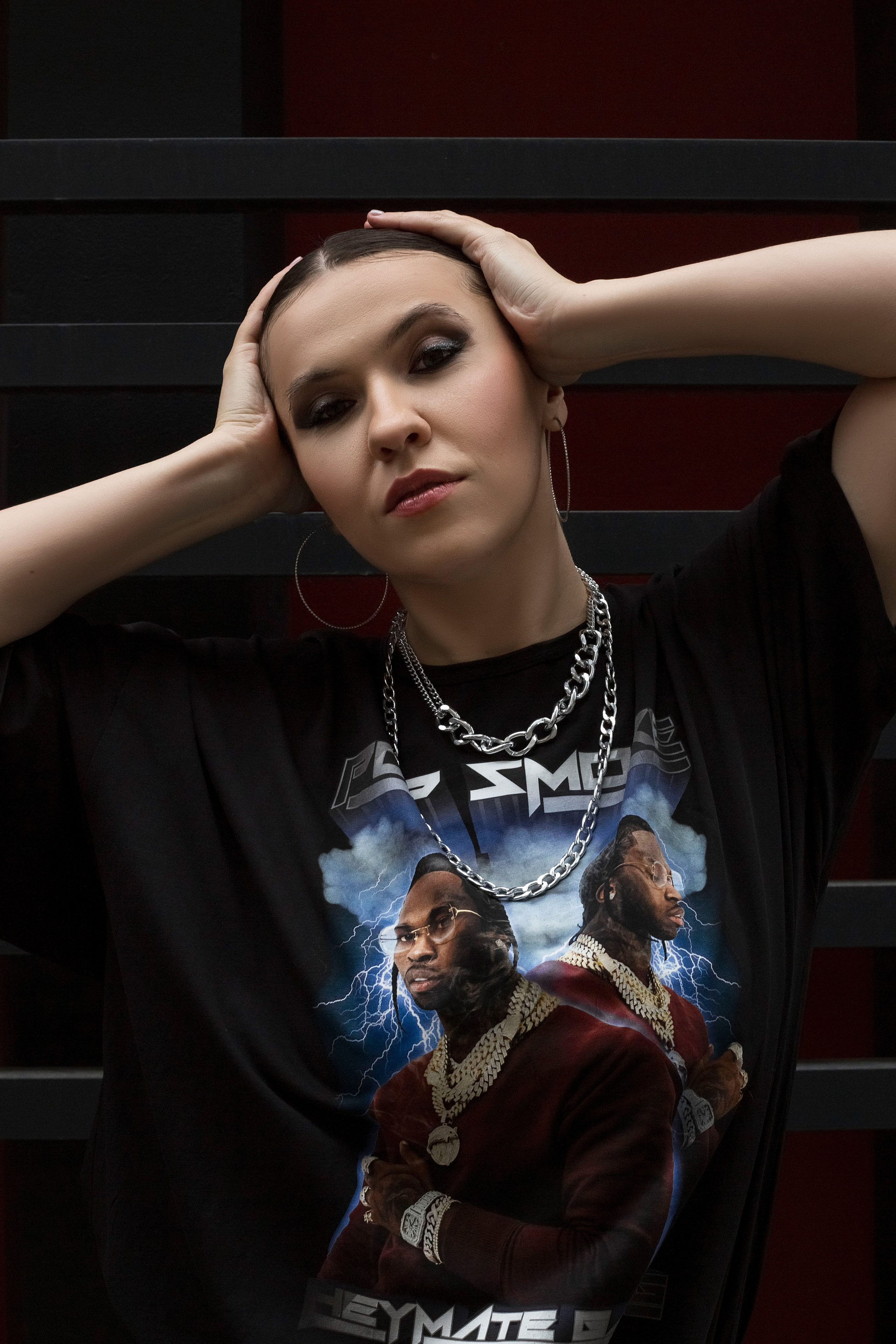 Фотосессия на мотоцикле