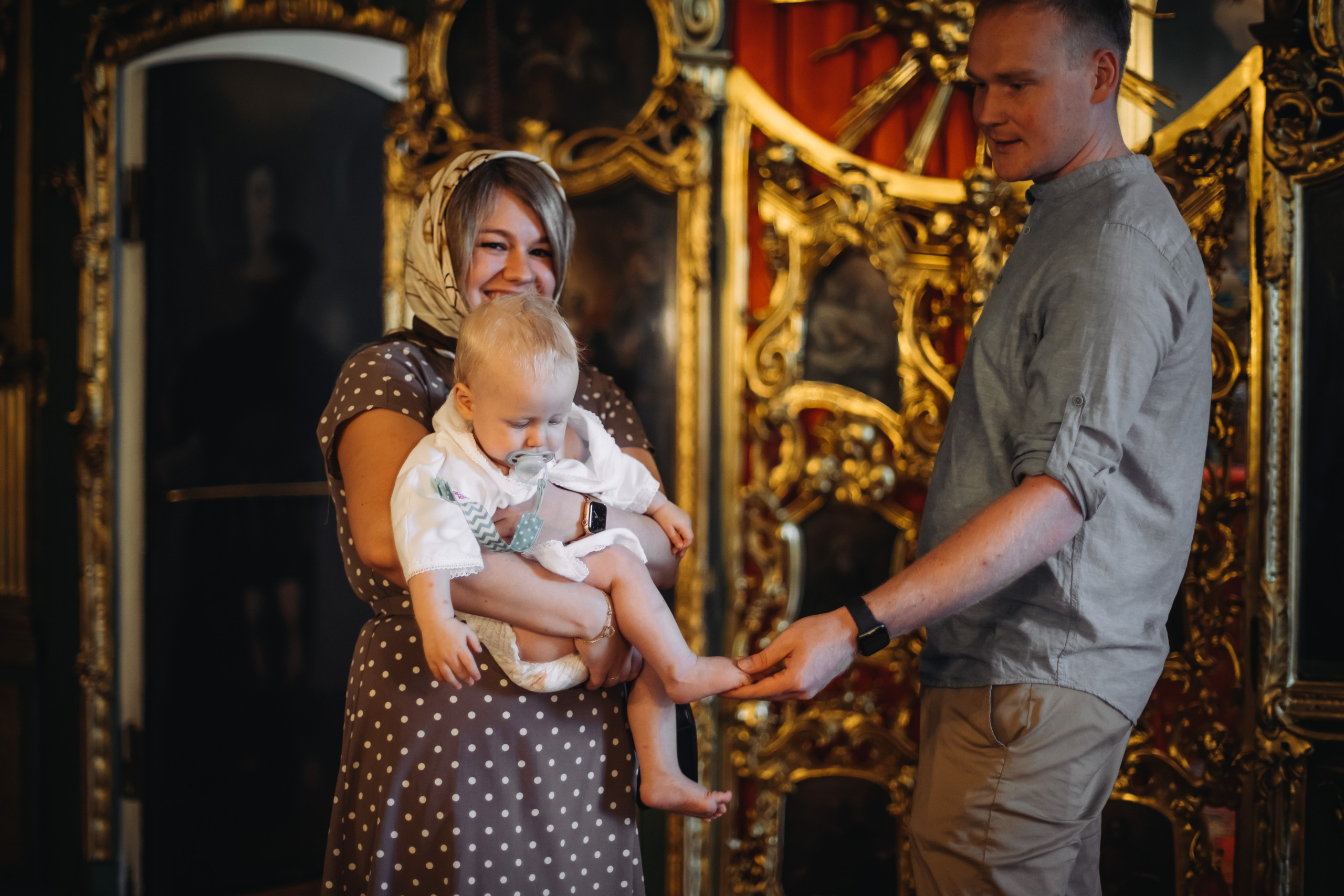 Крещение Кирилла. Klerout Photographer