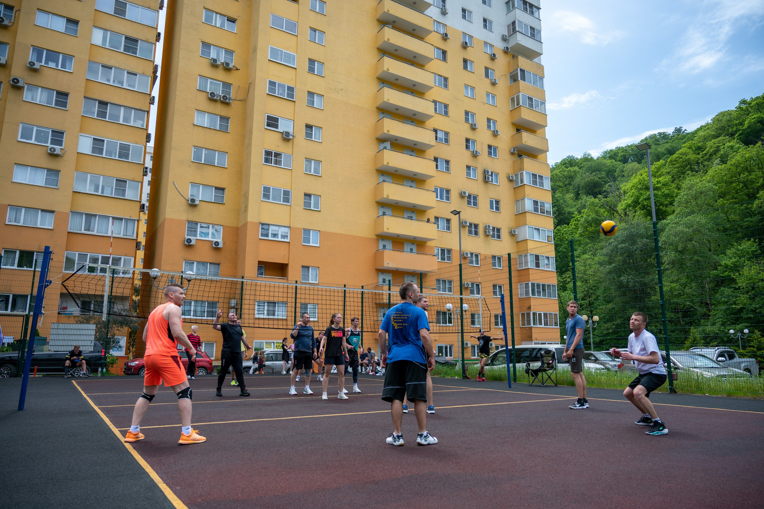 Турнир по Волейболу. Фотографирую счастливых людей в Сочи