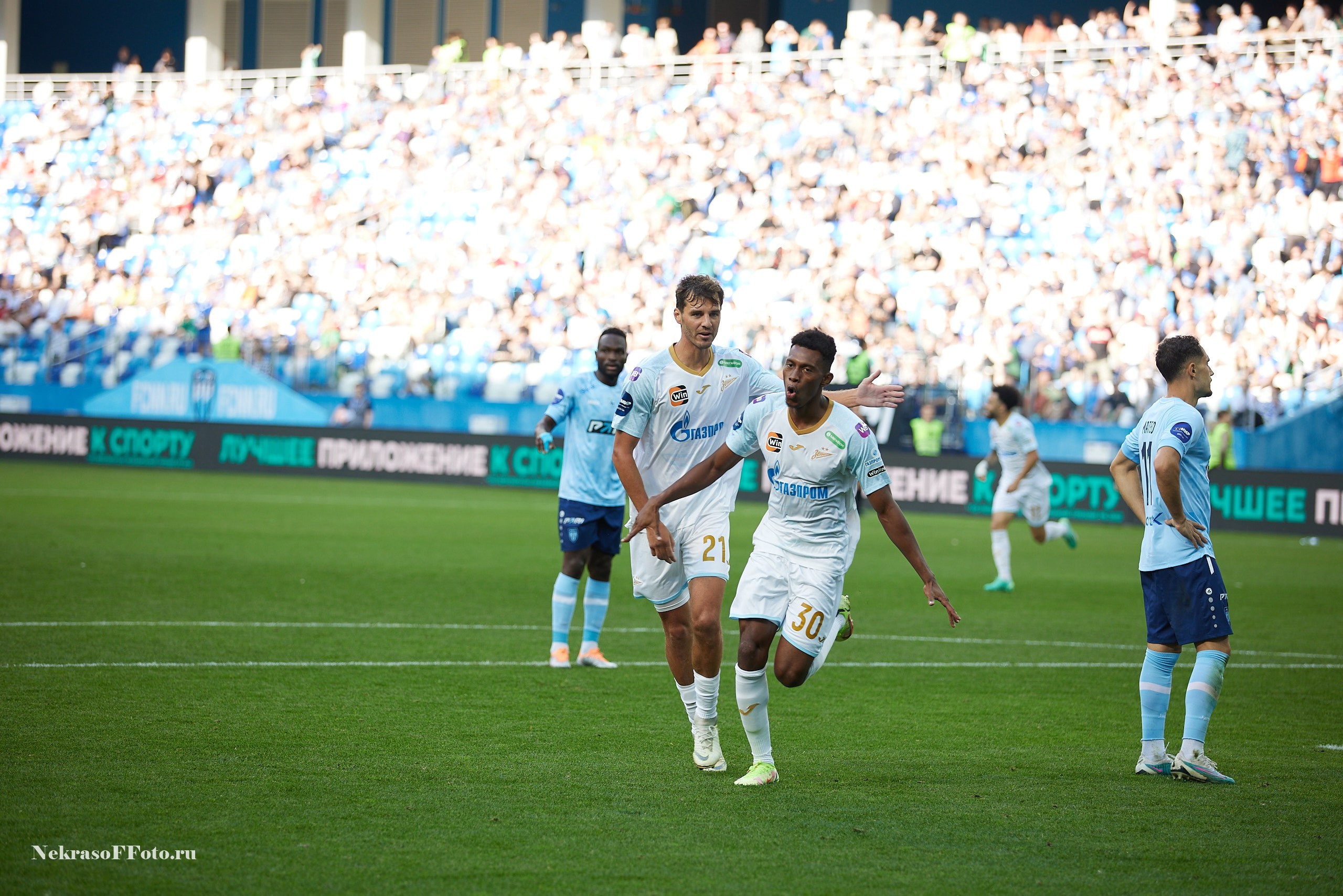 РПЛ ФК Зенит — ФК Пари НН. Спортивный фотограф Некрасов Денис