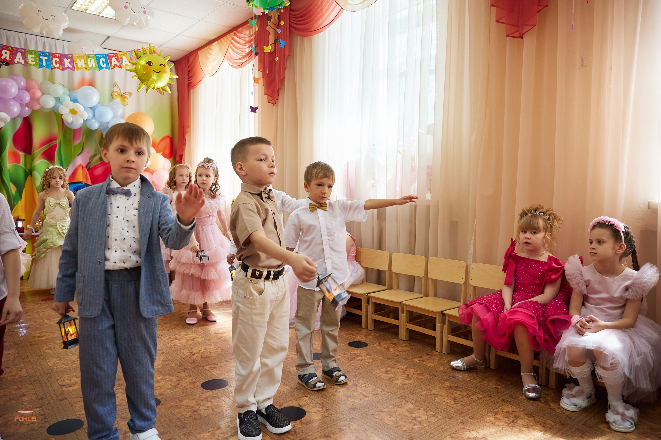 Выпускной детский сад. Спортивный фотограф Некрасов Денис