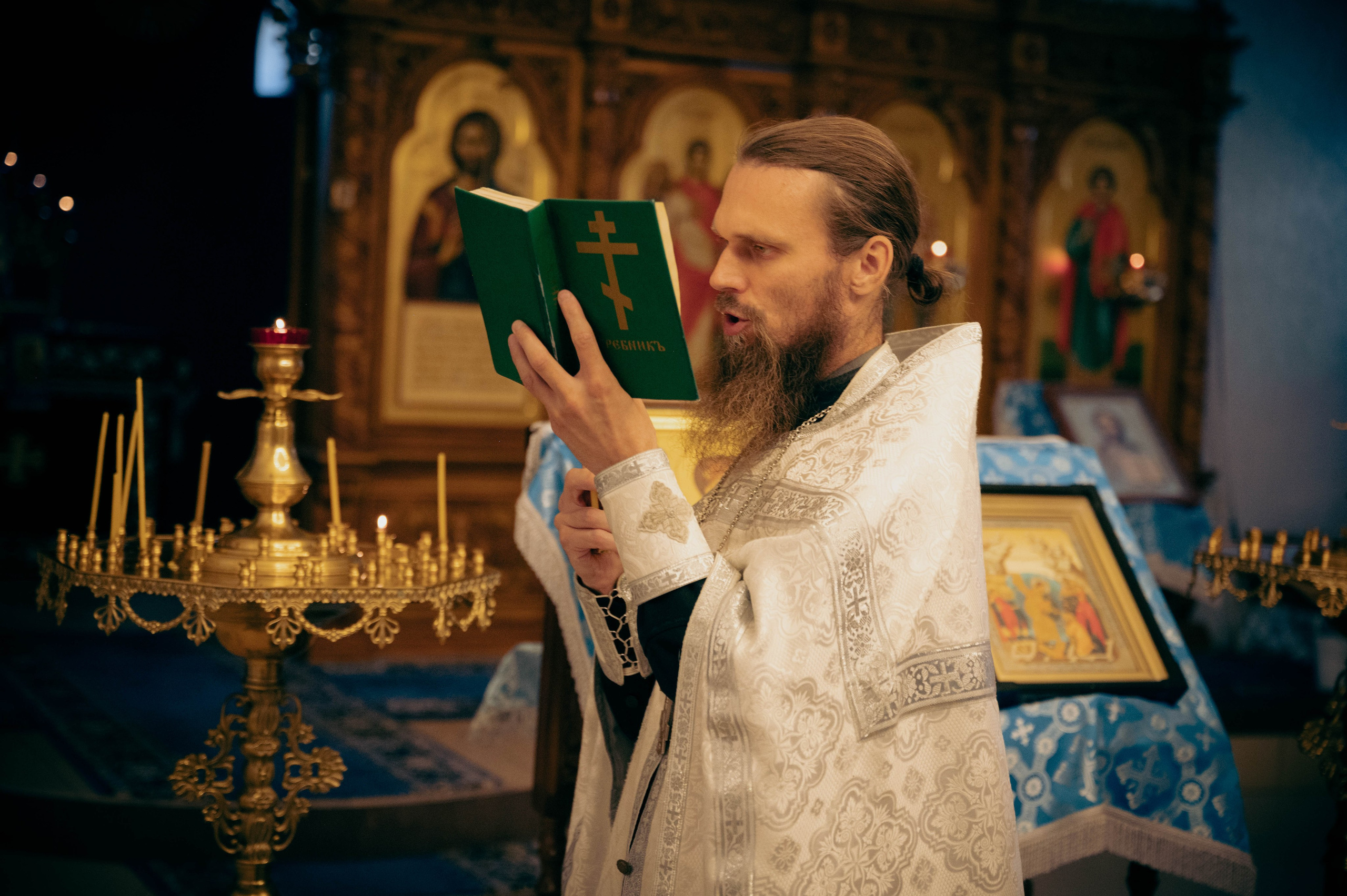 Крещение. Мария Черных — портретный и семейный фотограф в Краснодаре