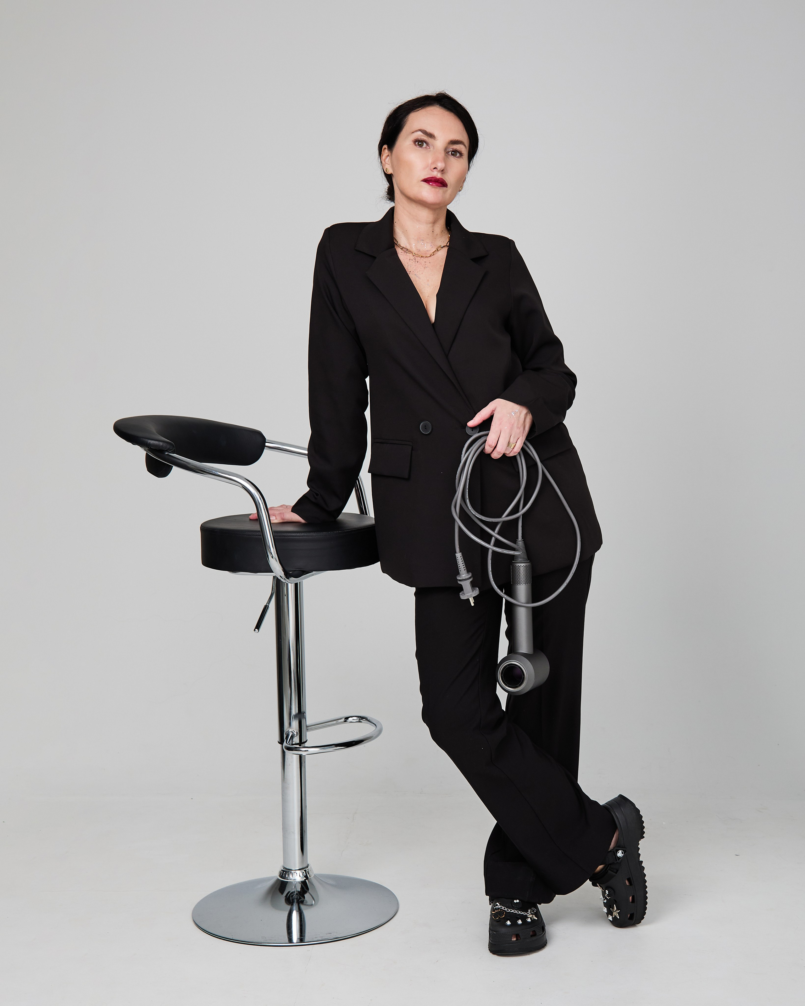 Контент фотосессия в студии для колориста. Женский фотограф в Санкт-Петербурге Моргенштерн Наталья