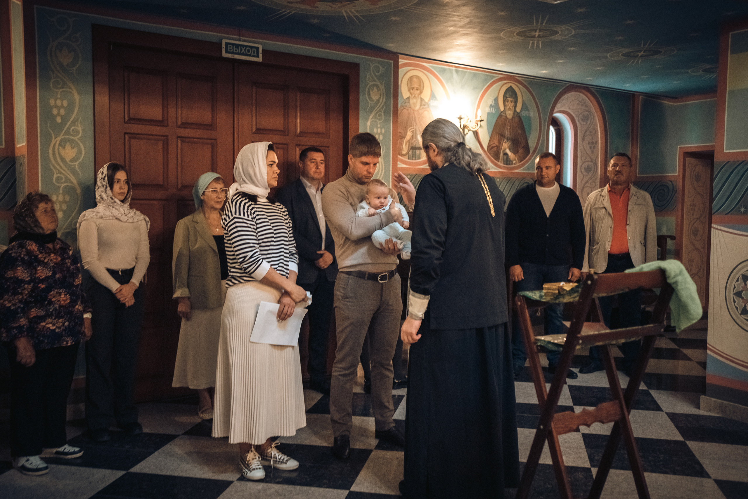 Крестины Артура. Фотограф на крещение и венчание в Самаре и Тольятти Елена Арди