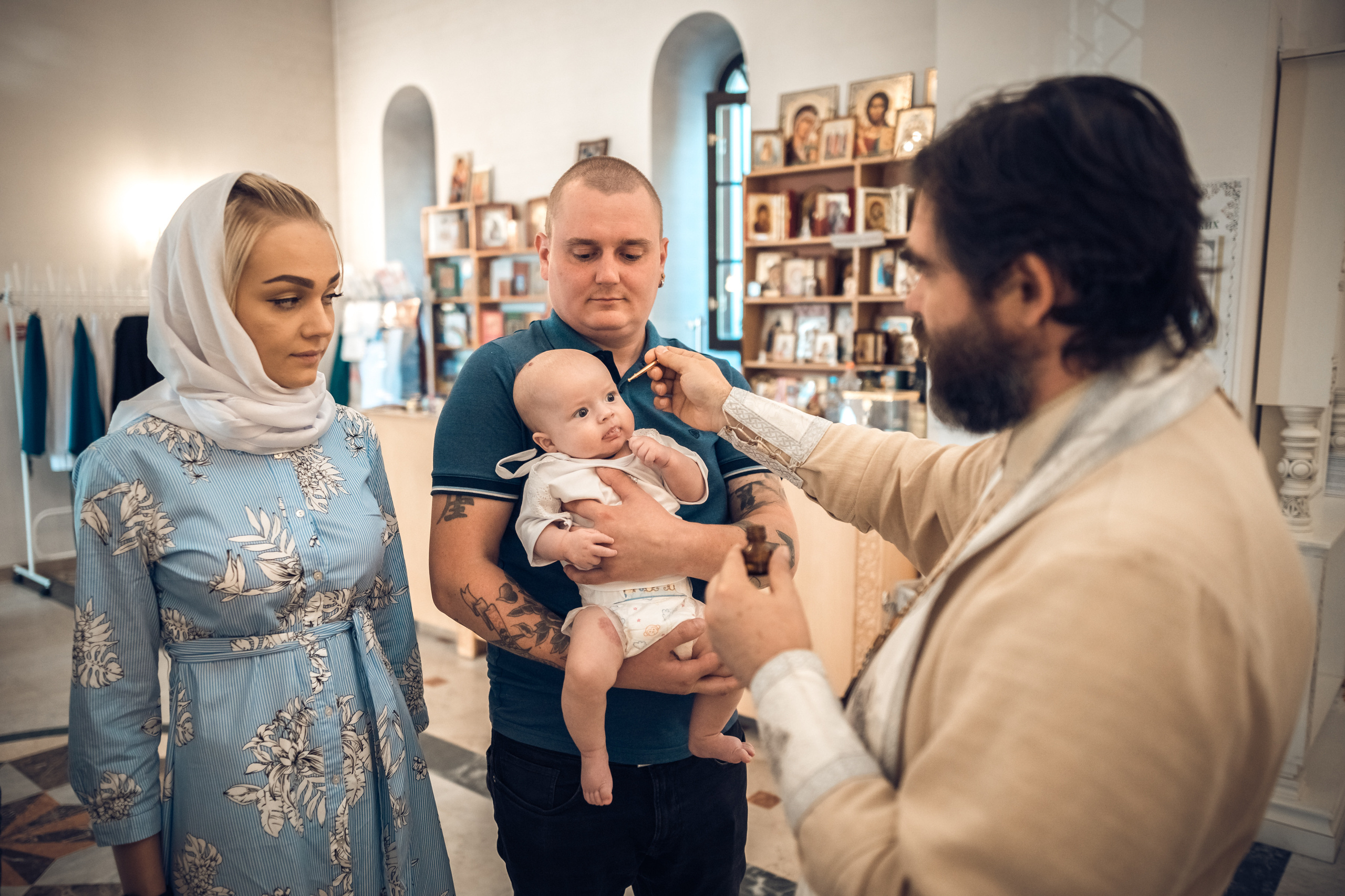 Крестины Егора. Фотограф на крещение и венчание в Самаре и Тольятти Елена Арди