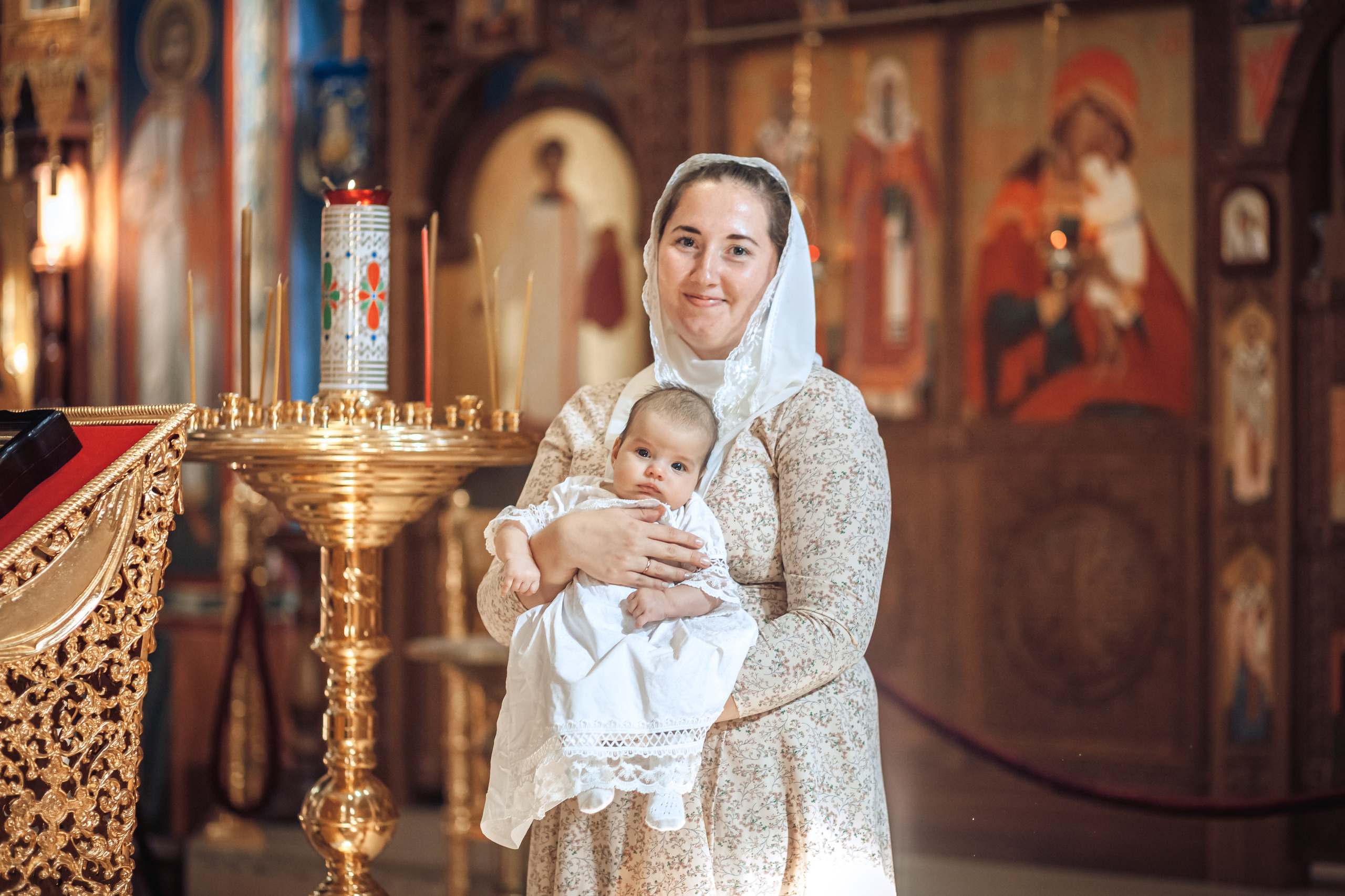 Крестины Евы. Фотограф на крещение и венчание в Самаре и Тольятти Елена Арди