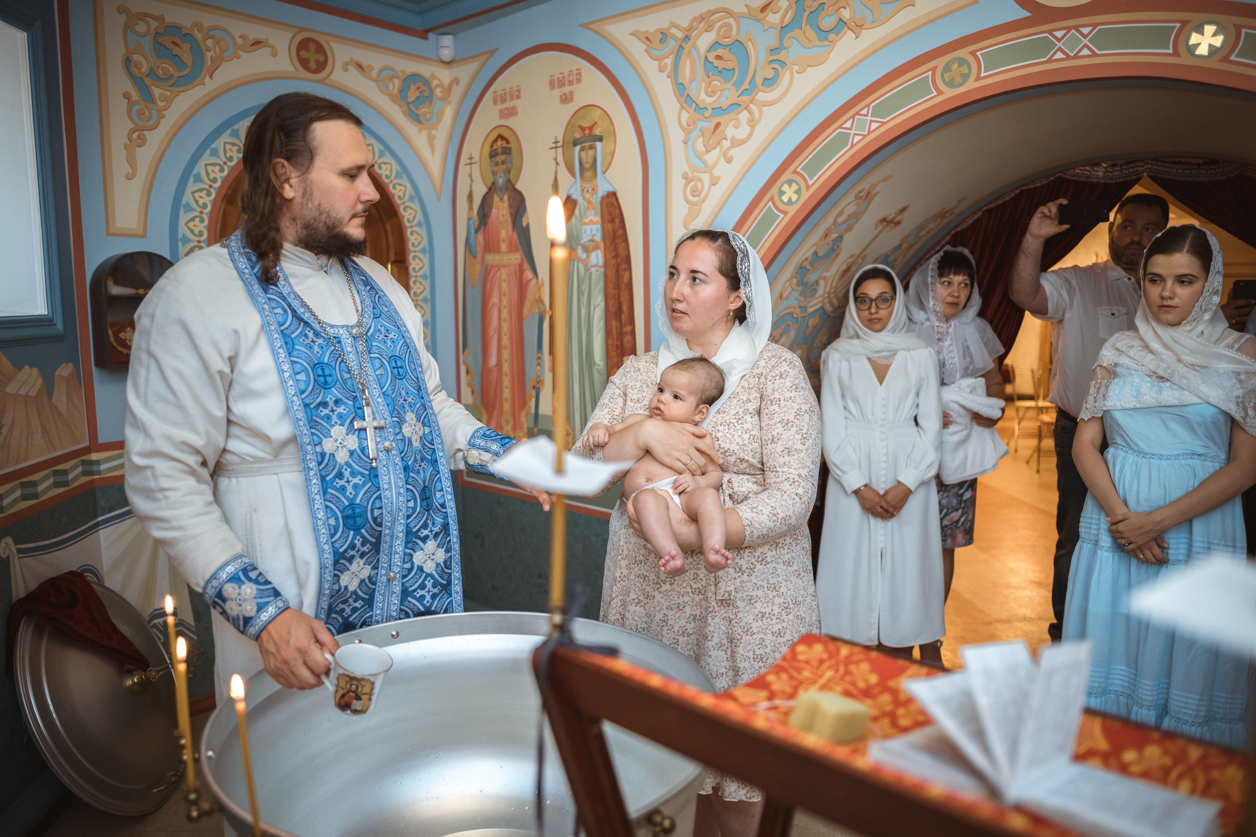 Крестины Евы. Фотограф на крещение и венчание в Самаре и Тольятти Елена Арди