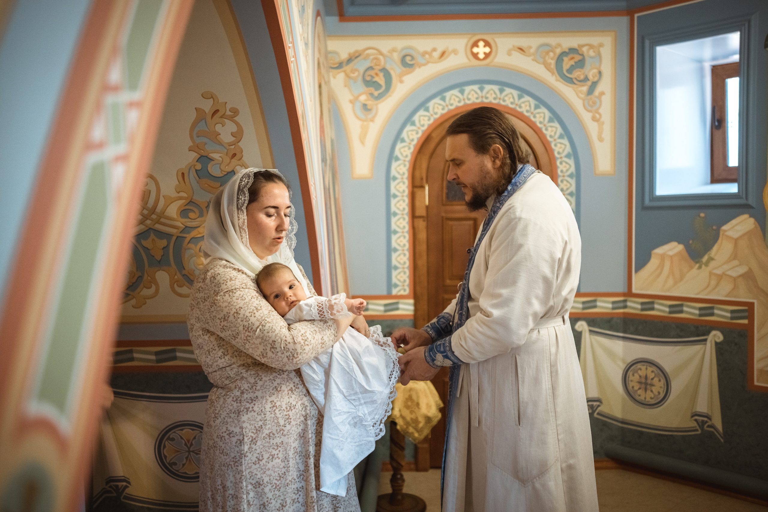 Крестины Евы. Фотограф на крещение и венчание в Самаре и Тольятти Елена Арди
