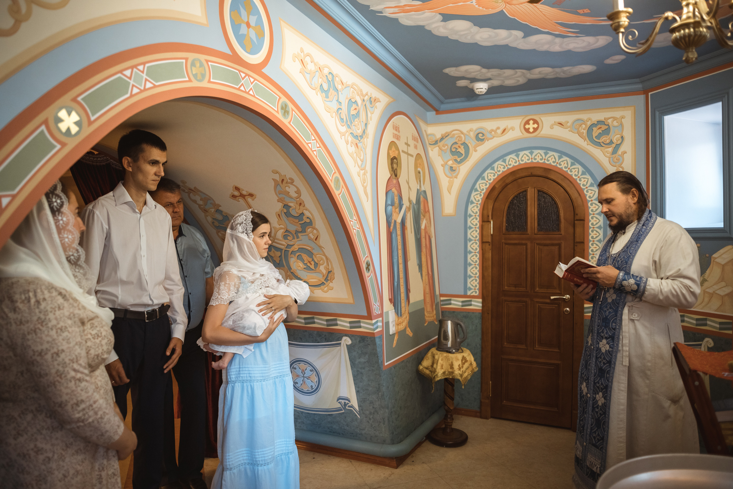 Крестины Евы. Фотограф на крещение и венчание в Самаре и Тольятти Елена Арди