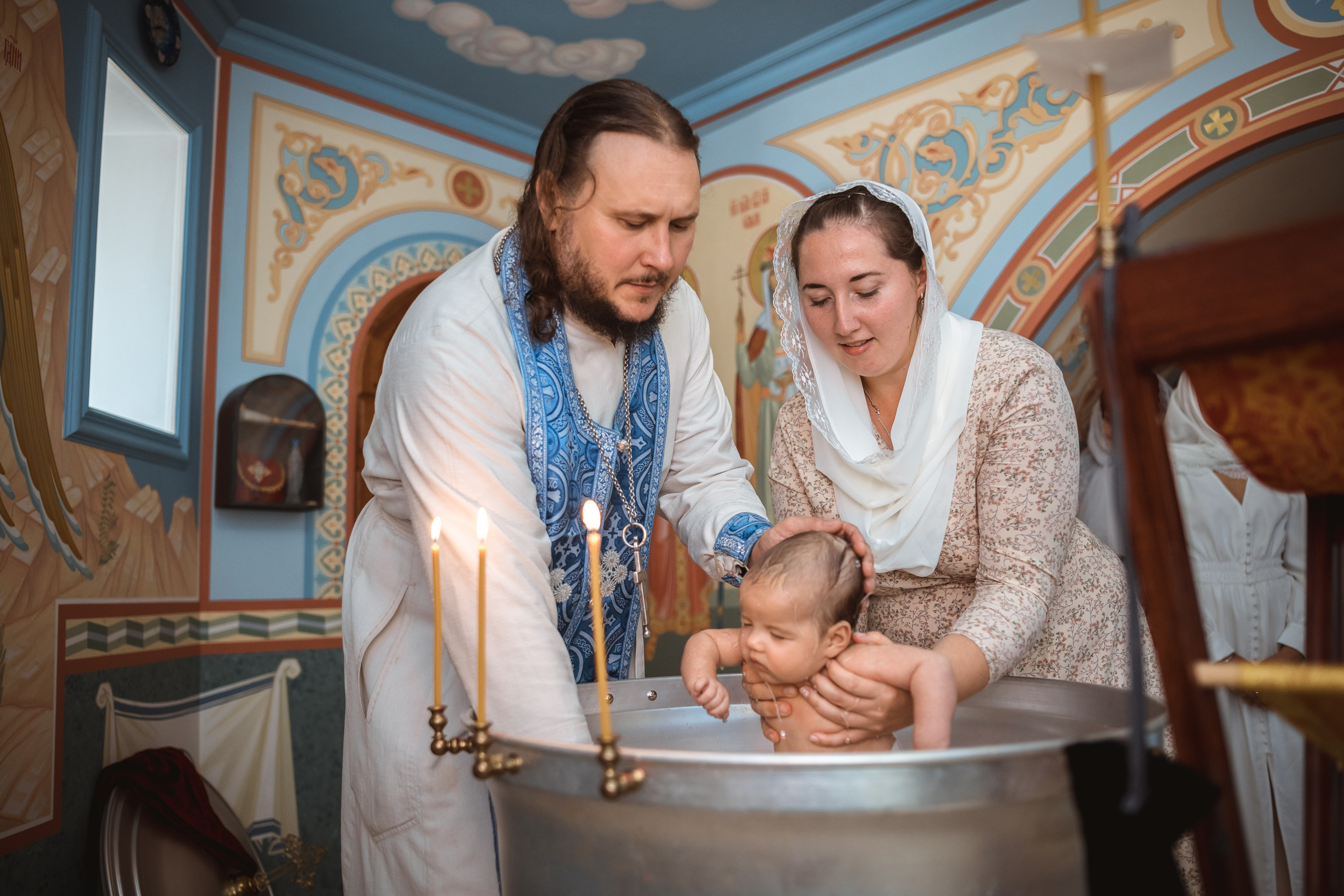 Крестины Евы. Фотограф на крещение и венчание в Самаре и Тольятти Елена Арди