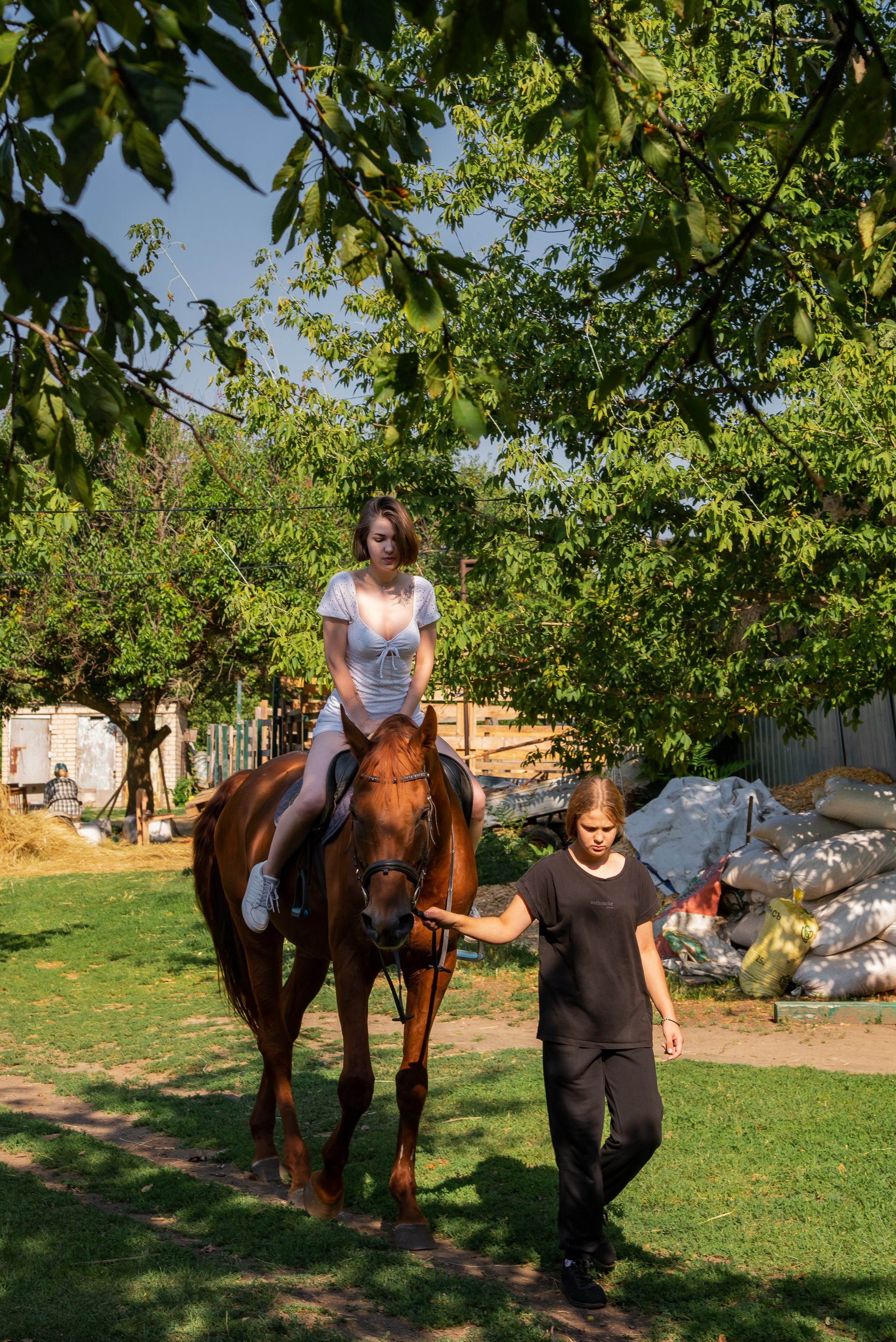 Конная прогулка. Фотограф Галина Нестерова