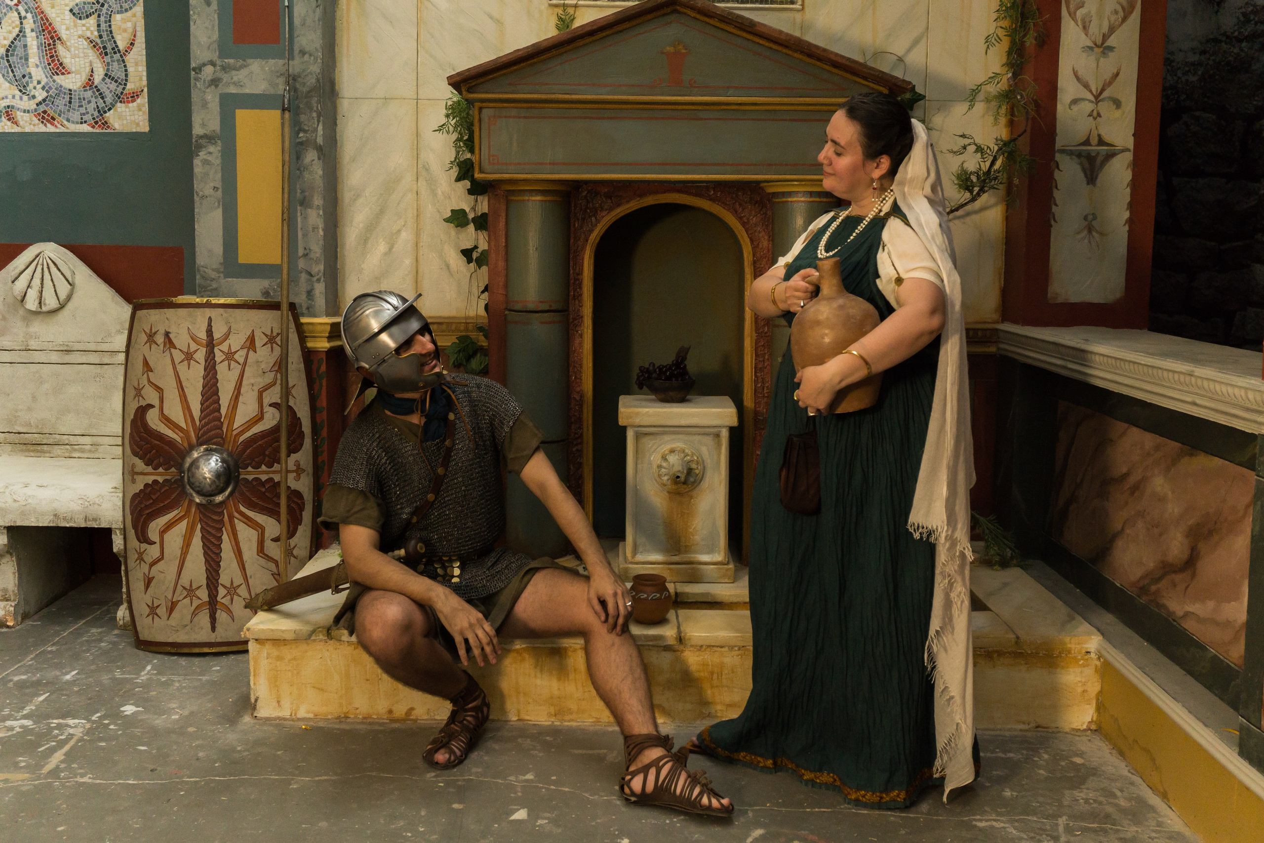 Греческие постановочные кадры. Фотограф