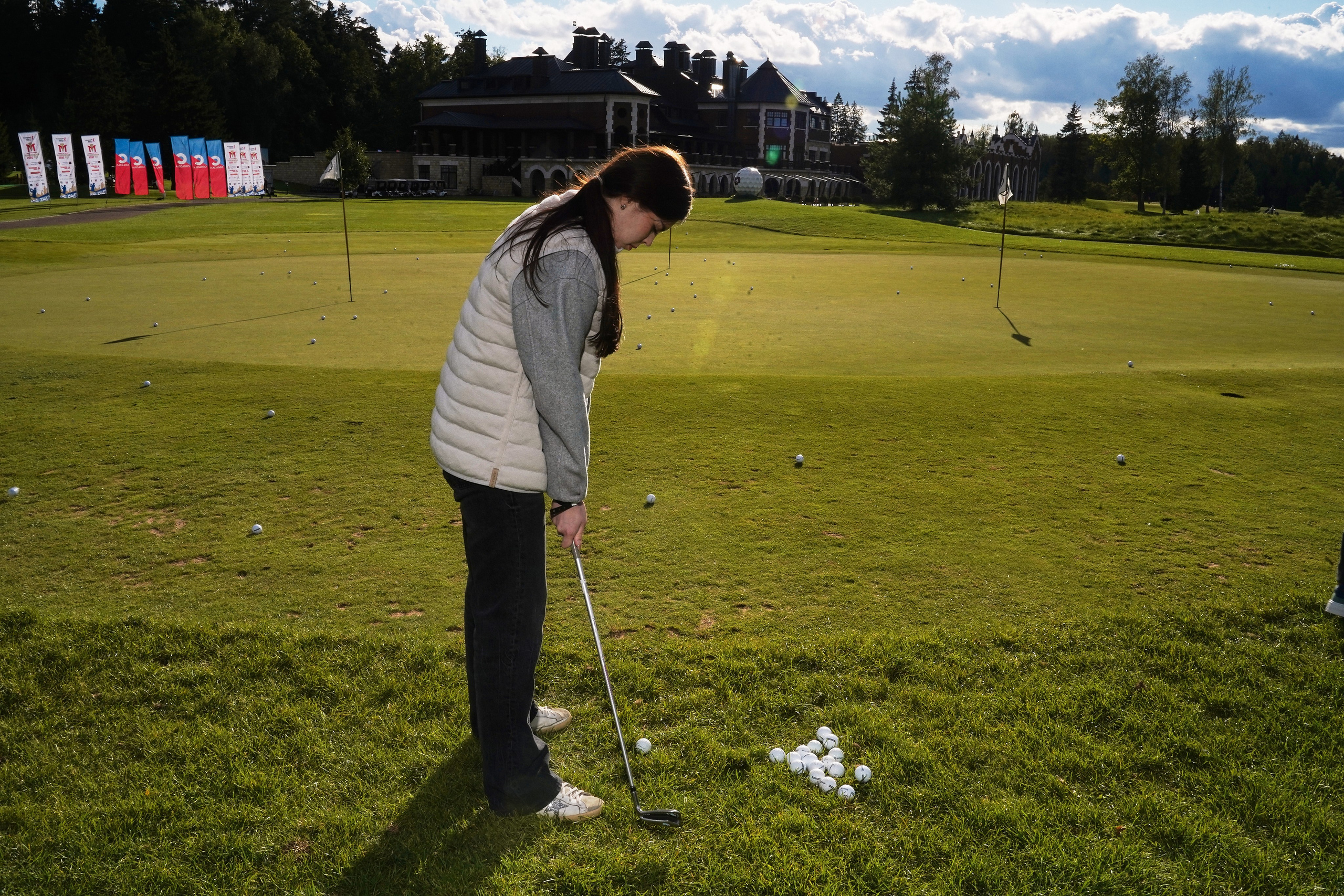 Гольф Пестово X OLIMBET. Фотограф