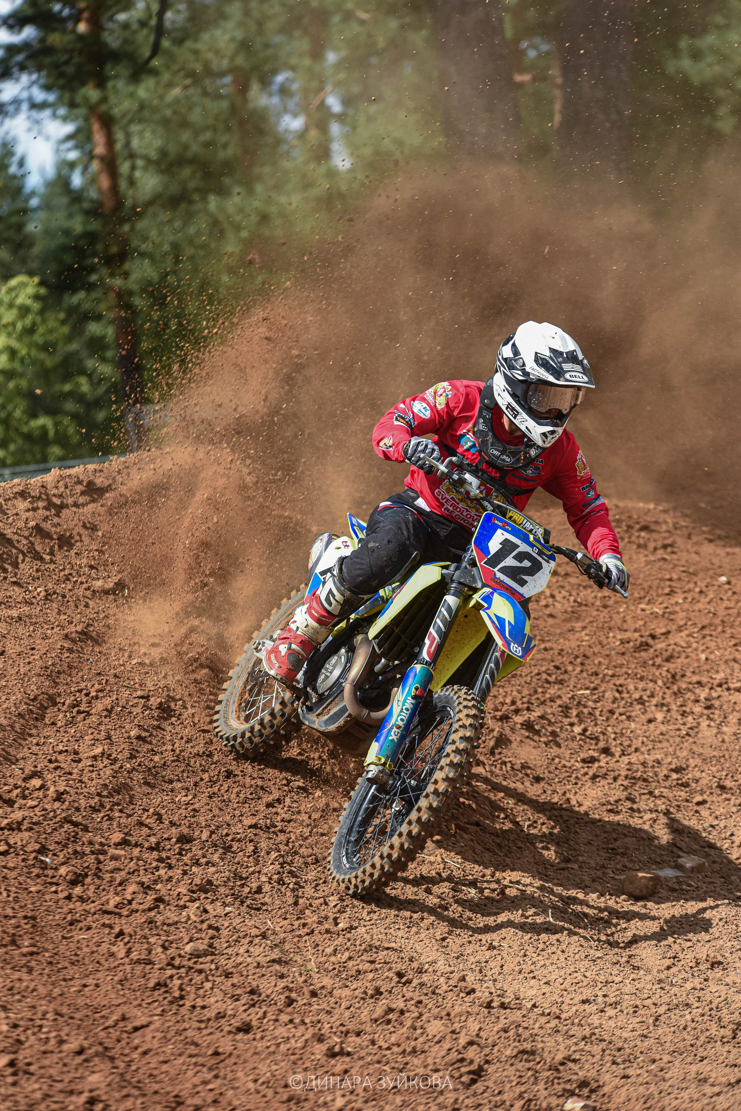 4 этап Winline чемпионата России по суперкроссу. Мотофотограф в Нижнем Новгороде Динара Зуйкова
