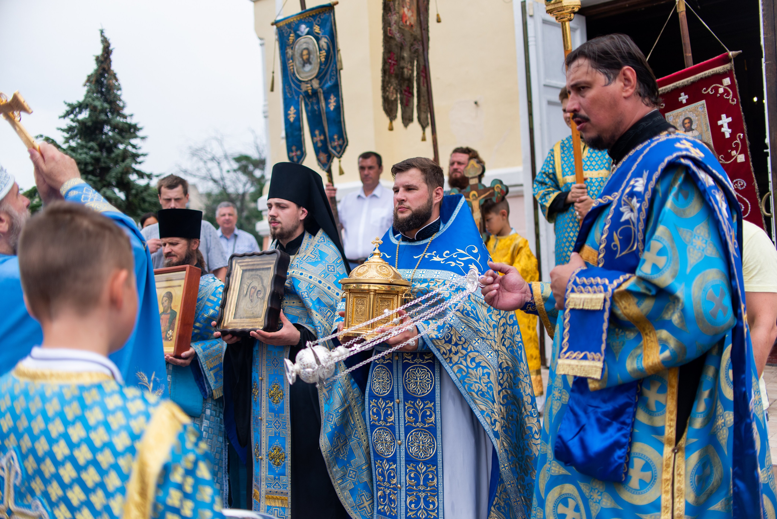 Празднование в честь явления иконы Пресвятой Богородицы в Казани 21.07.2023. Семейный и свадебный фотограф в Феодосии и Коктебеле