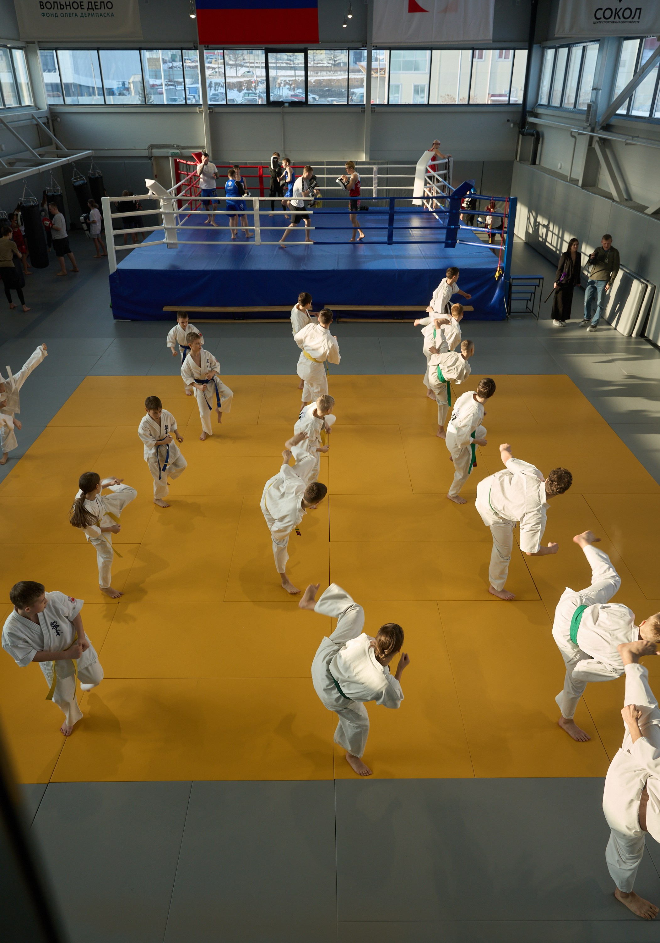 Открытие центров спортивных единоборств «Сокол» Красноярск/Дивногорск. Александр Сазонов Красноярск